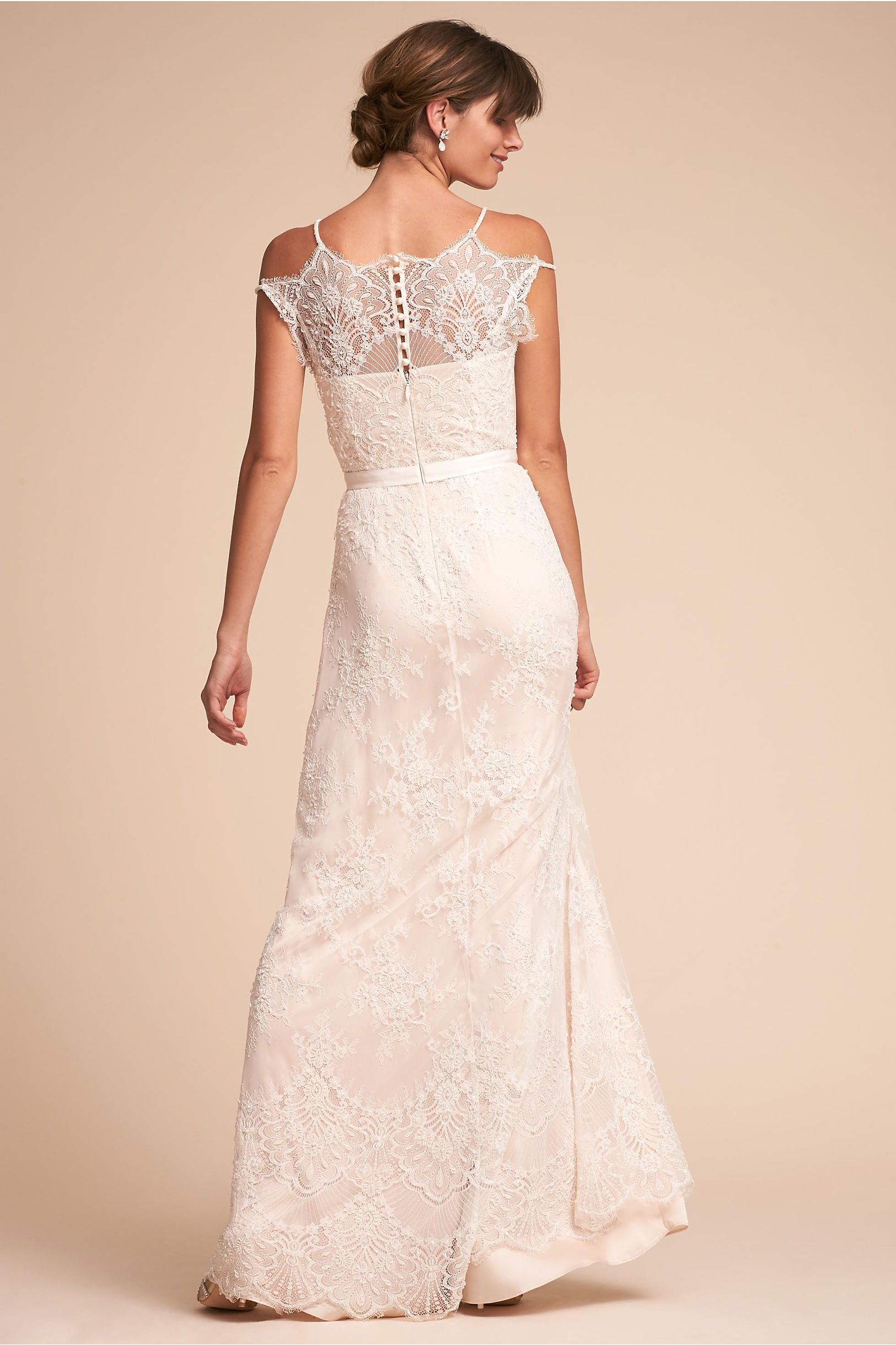 BHLDN Catherine Deane Karla Wedding Gown - Elegant Lace Bridal Dress for Romantic Ceremonies & Formal Events