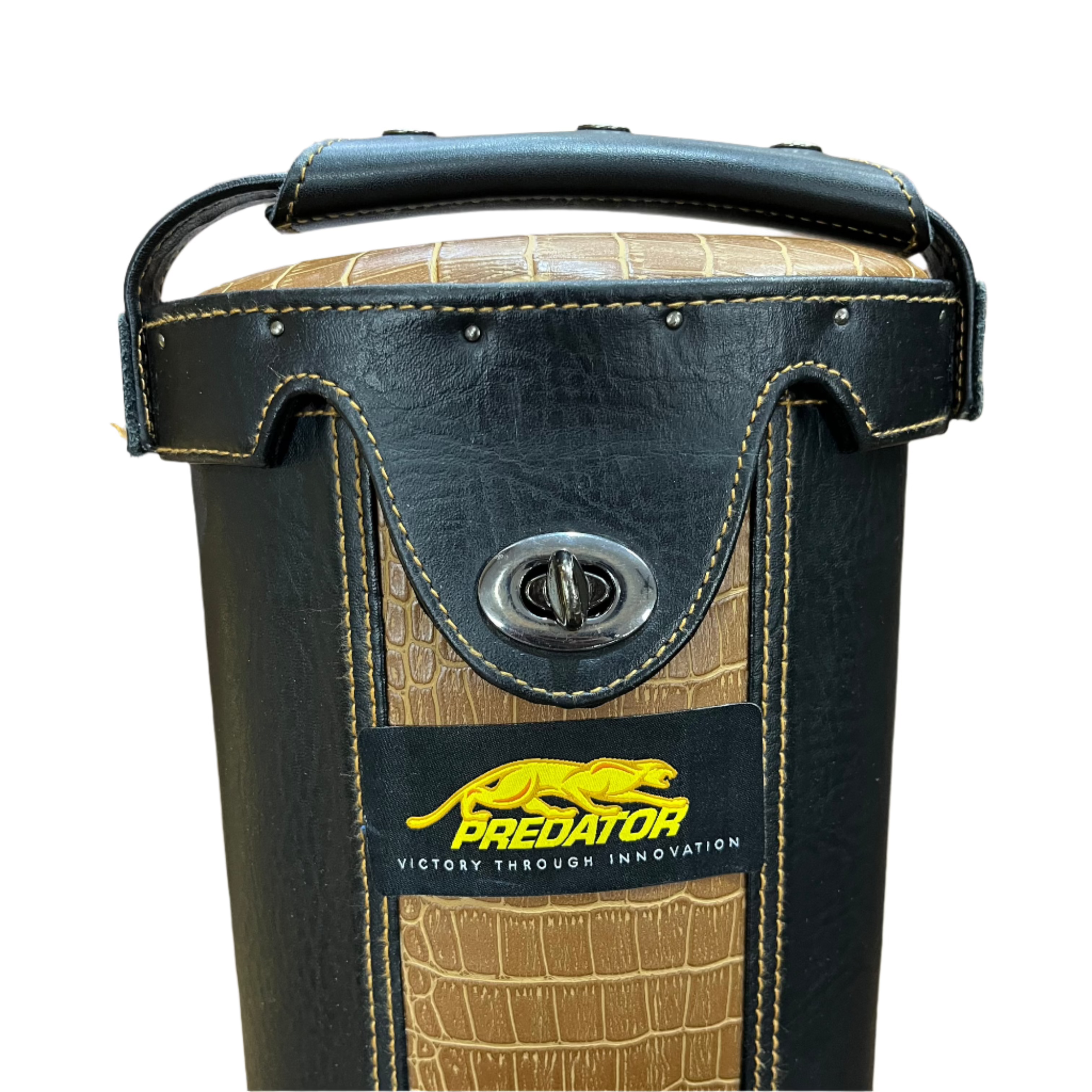 Premium J&J Pool Cue Case with Stand - Durable Billiard Cue Holder for Storage & Transport - Perfect for Pool Players & Tournament Use