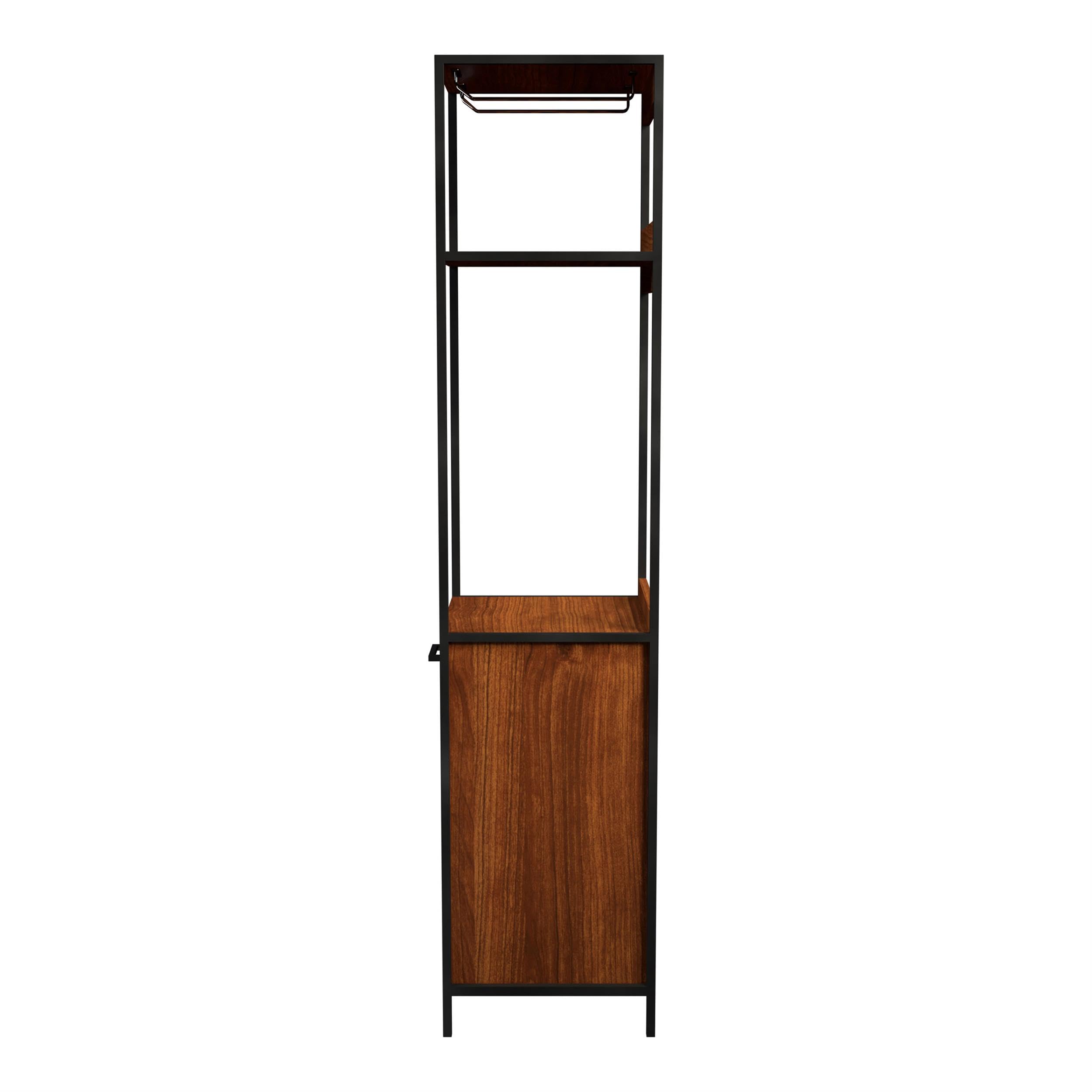 Furniture of America Amarone Wood Multi Storage Wine Rack - Natural Finish for Home Bar, Kitchen, Dining Room & Wine Cellar Organization
