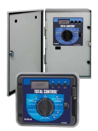 Irritrol TC 48EXM R 48-Station Total Control Sprinkler Timer with Metal Cabinet - Perfect for Large Lawn & Garden Irrigation Systems