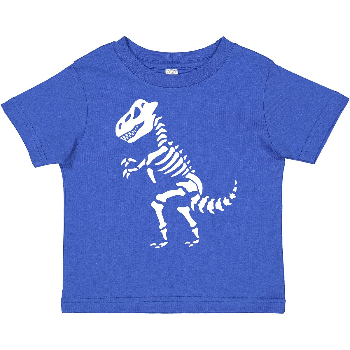 Inktastic Funny Dinosaur Skeleton Bones Graphic Toddler T-Shirt - Cute Dino Tee for Kids, Boys & Girls - Perfect for School, Playdates & Jurassic Themed Birthday Parties