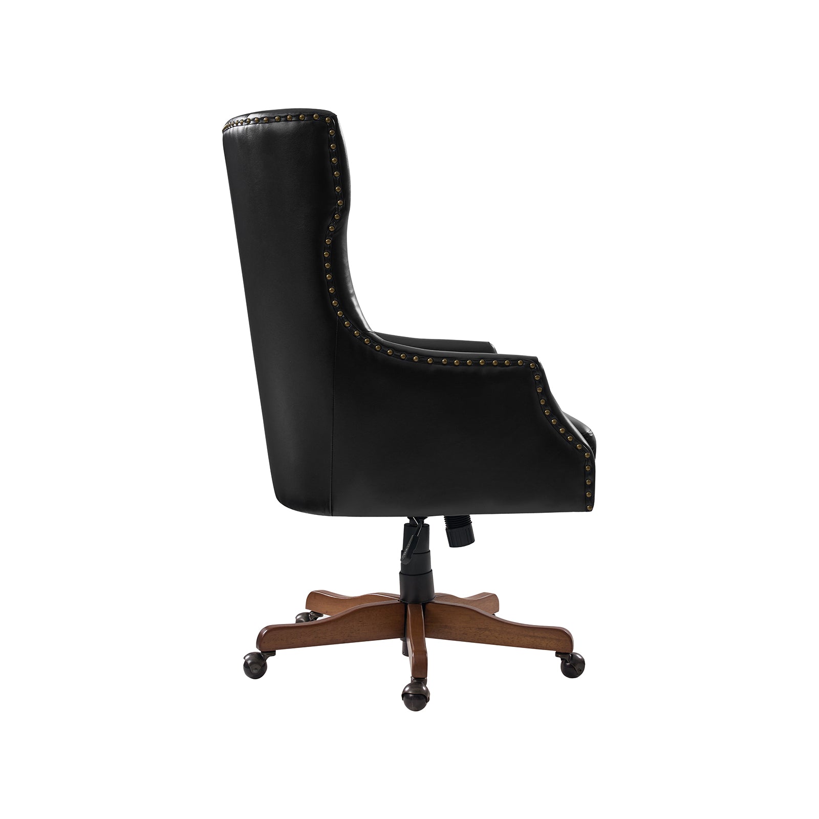 Caesar Classic Modern Office Chair with Elegant Copper Nailheads - Ergonomic Executive Desk Chair for Home & Office Workspace - Perfect for Professionals, Gamers and Remote Workers