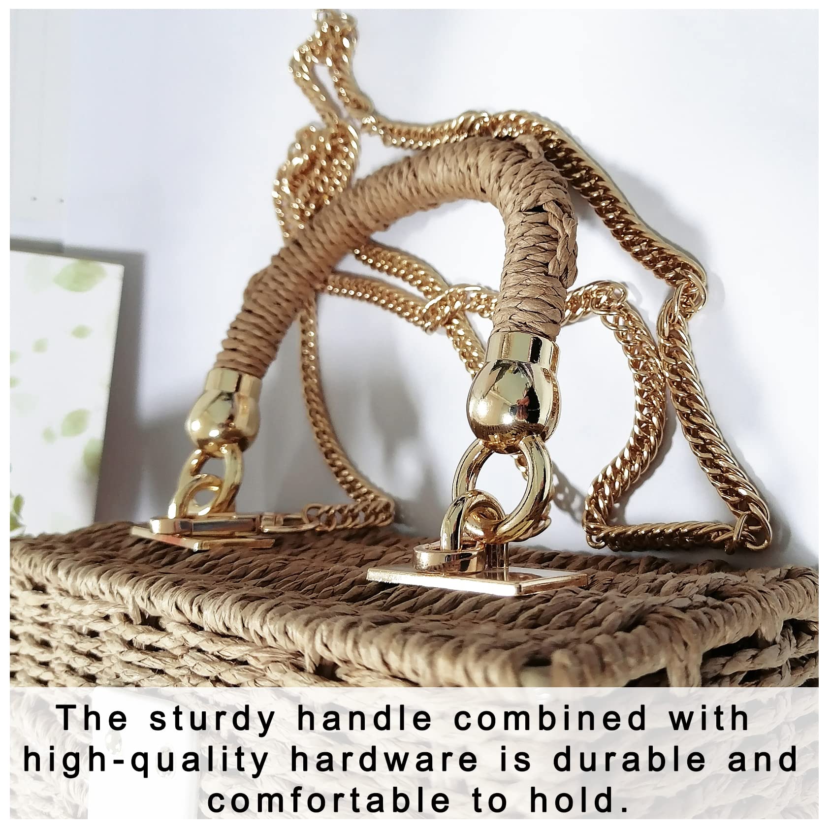 Stylish Women's Straw Woven Crossbody Bag - Rattan Beach Purse for Summer Vacation, Travel, and Outdoor Activities | Eco-Friendly Wicker Handbag for Casual Outings, Shopping, and Picnics