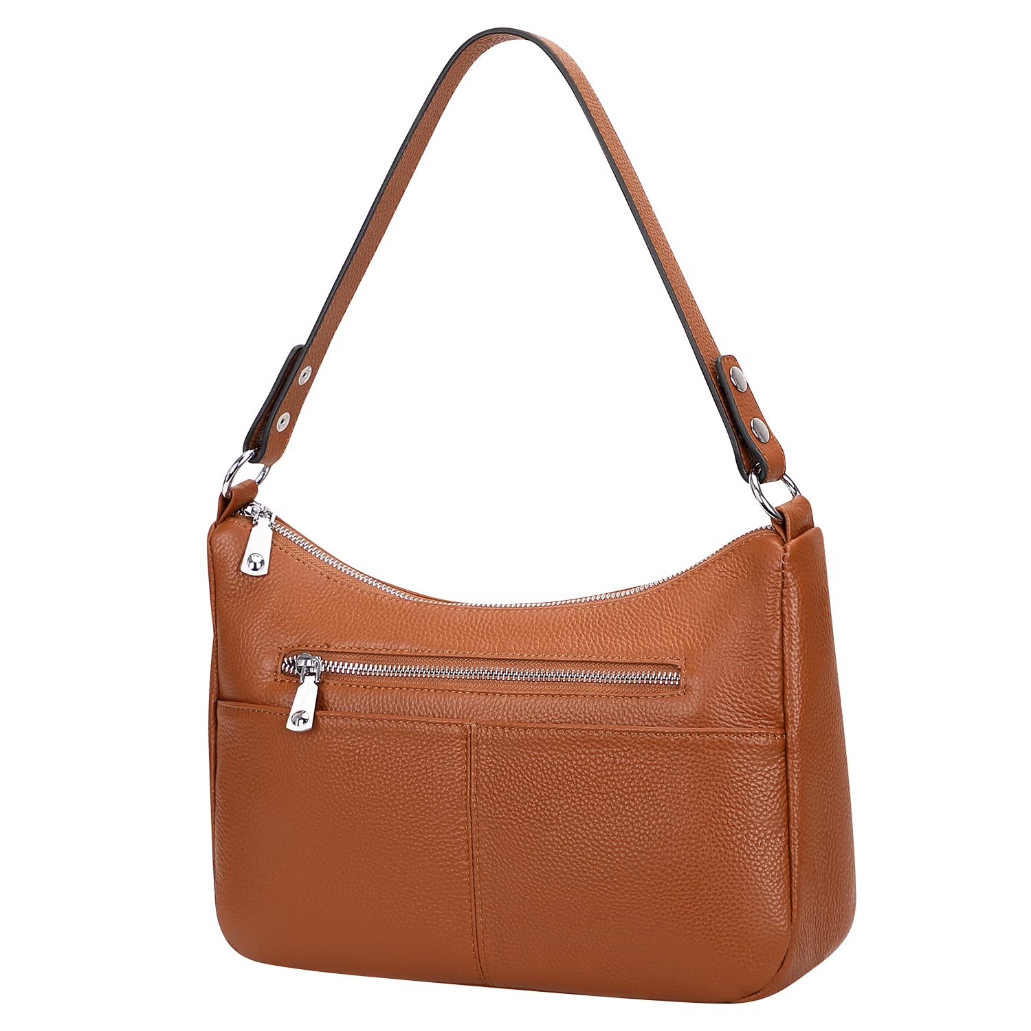 Stylish Over Earth Soft Leather Handbags for Women - Crossbody Purse with Multiple Pockets, Shoulder Bag & Messenger Bag (Medium Size) - Perfect for Work, Travel & Everyday Use
