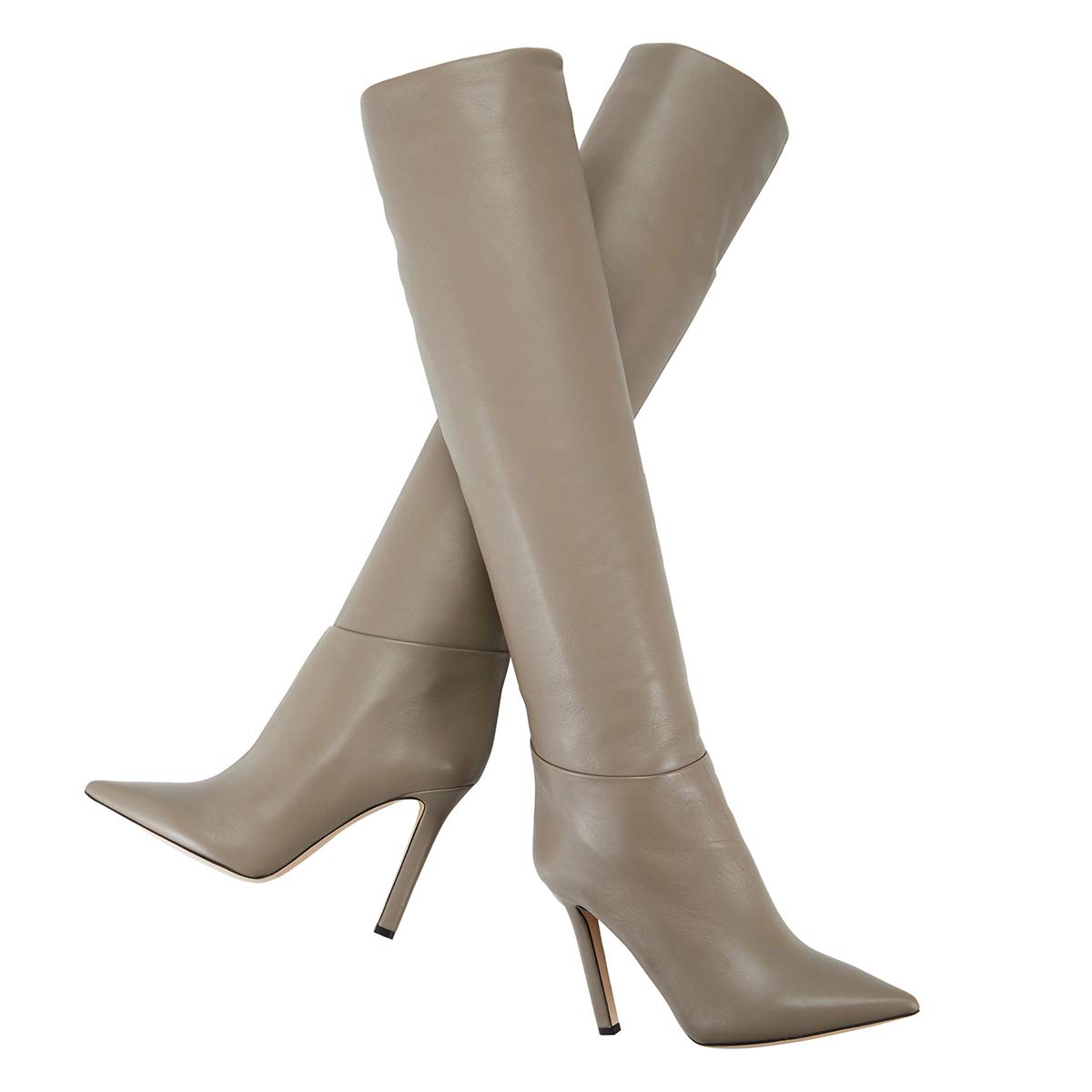 YDN Women's Winter Knee High Boots - Comfortable Pointed Toe Stiletto Heel Dress Boots for Party, Casual & Office Wear (US Size 4-15) | Warm Snow Boots for Cold Weather & Fashion Outfits