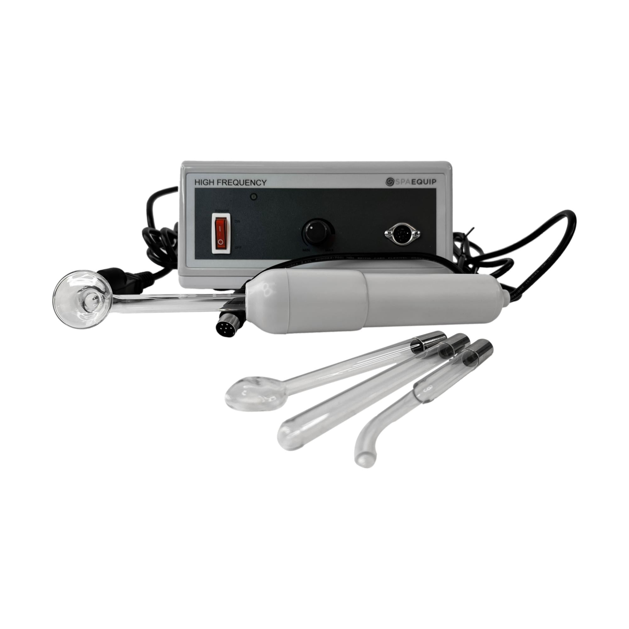 Professional High Frequency Facial Machine for Skin Rejuvenation & Acne Treatment - At-Home Spa & Salon Use