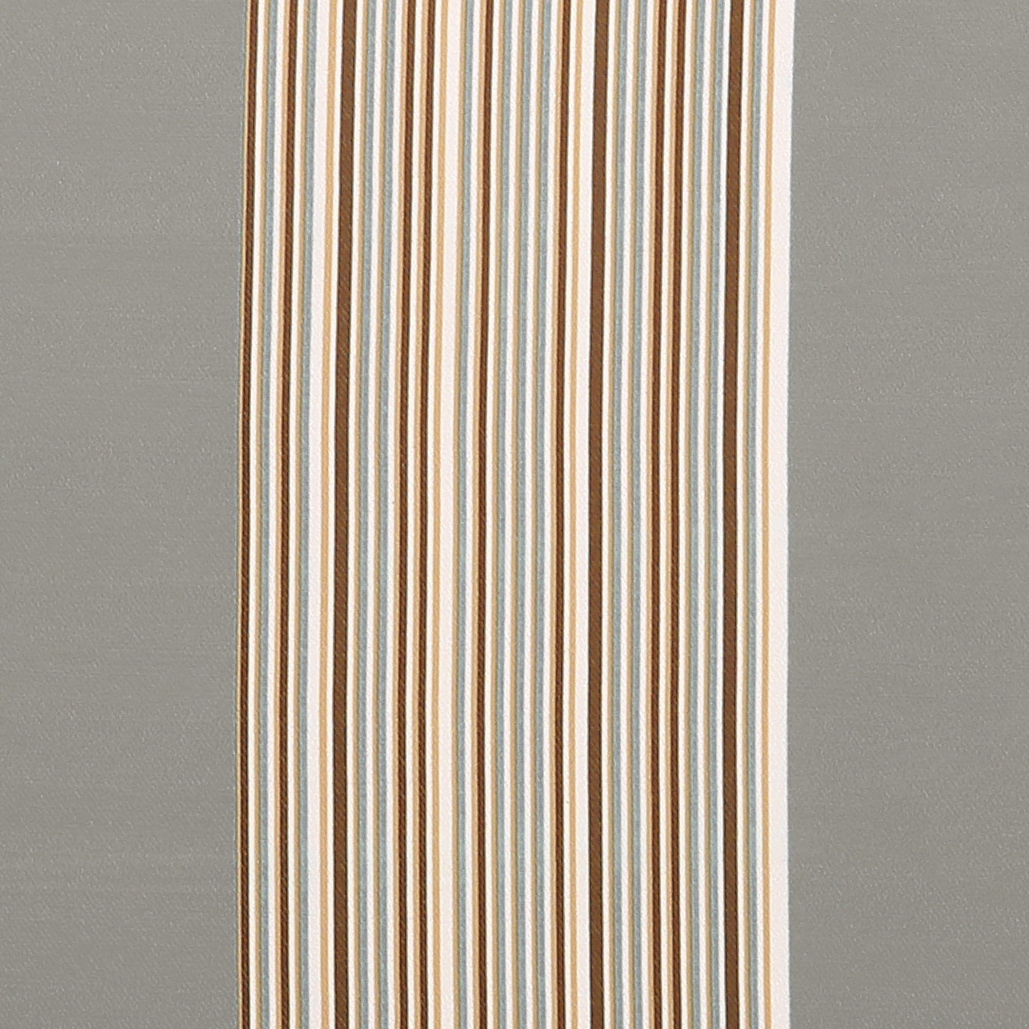 Julia Stripe Light Filtering Window Curtains Set - Soft Sheer Drapes for Living Room, Bedroom & Nursery - Blackout & UV Protection