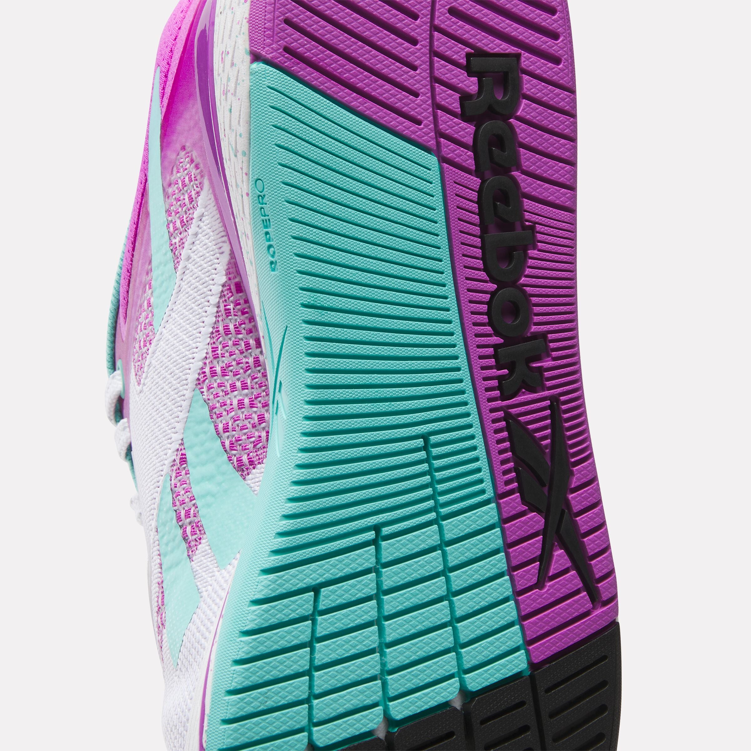 Nano X5 White and Purple Rave AI Aqua LED Light Up Sneakers - Perfect for Rave Parties, Festivals, and Nightclub Events