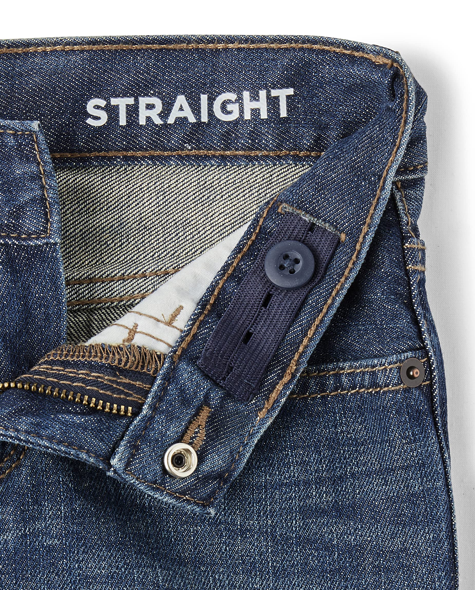 The Children's Place Boys' Straight Leg Jeans | Classic Denim Pants for Kids | School, Play & Everyday Wear