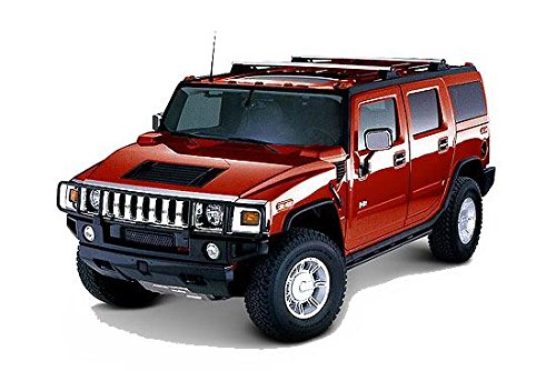Hummer H2 Side Mirror Replacement (2002-2009) - Left/Right Aspherical Blind Spot Mirror, Chrome Tinted Glass, Non-Heated - Perfect for Enhanced Visibility & Safety While Driving, Parking & Lane Changing