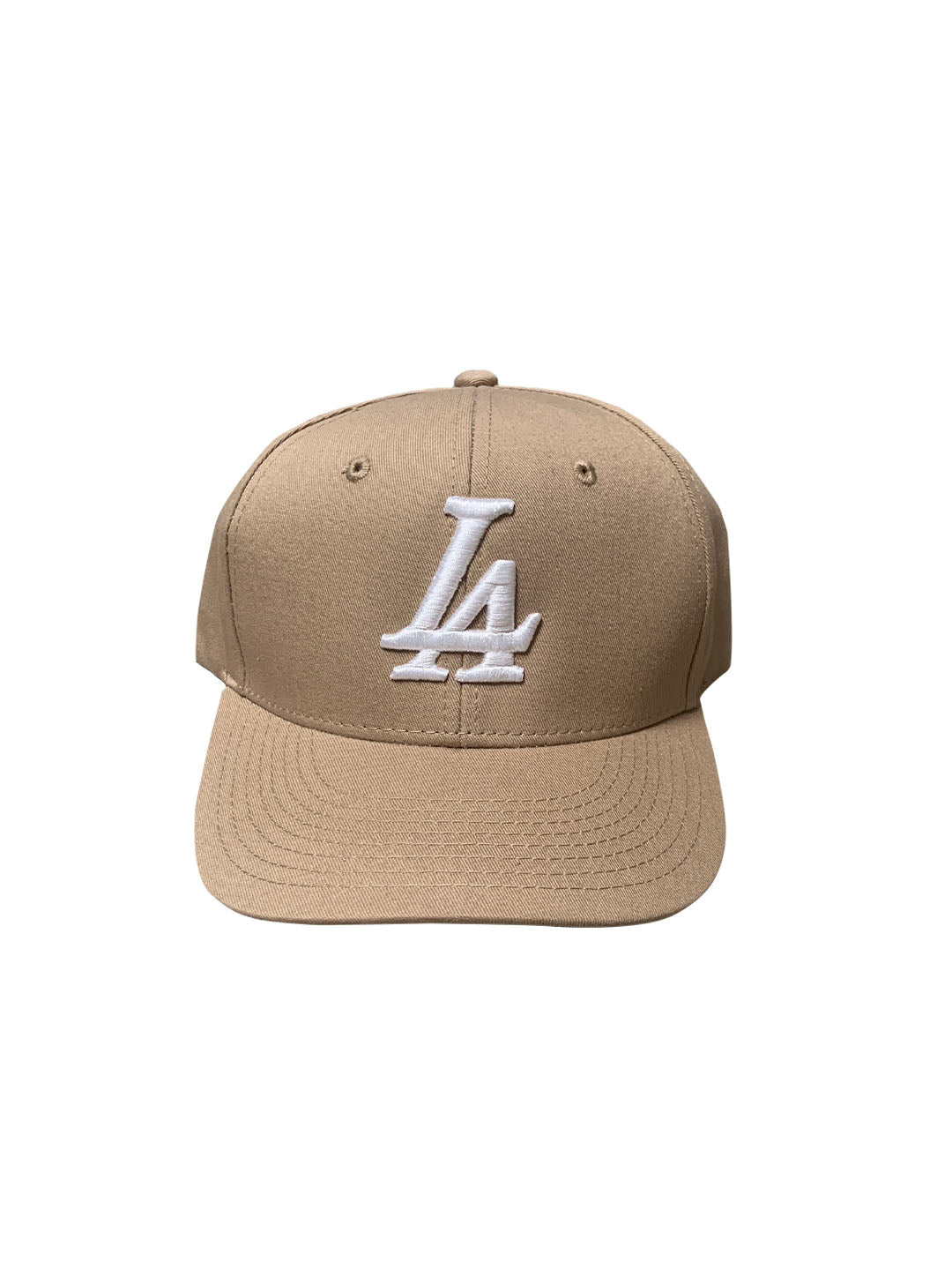 Collective LA Classic Snapback Hat - Adjustable Khaki Baseball Cap for Men & Women | Perfect for Casual Wear, Sports, and Outdoor Activities