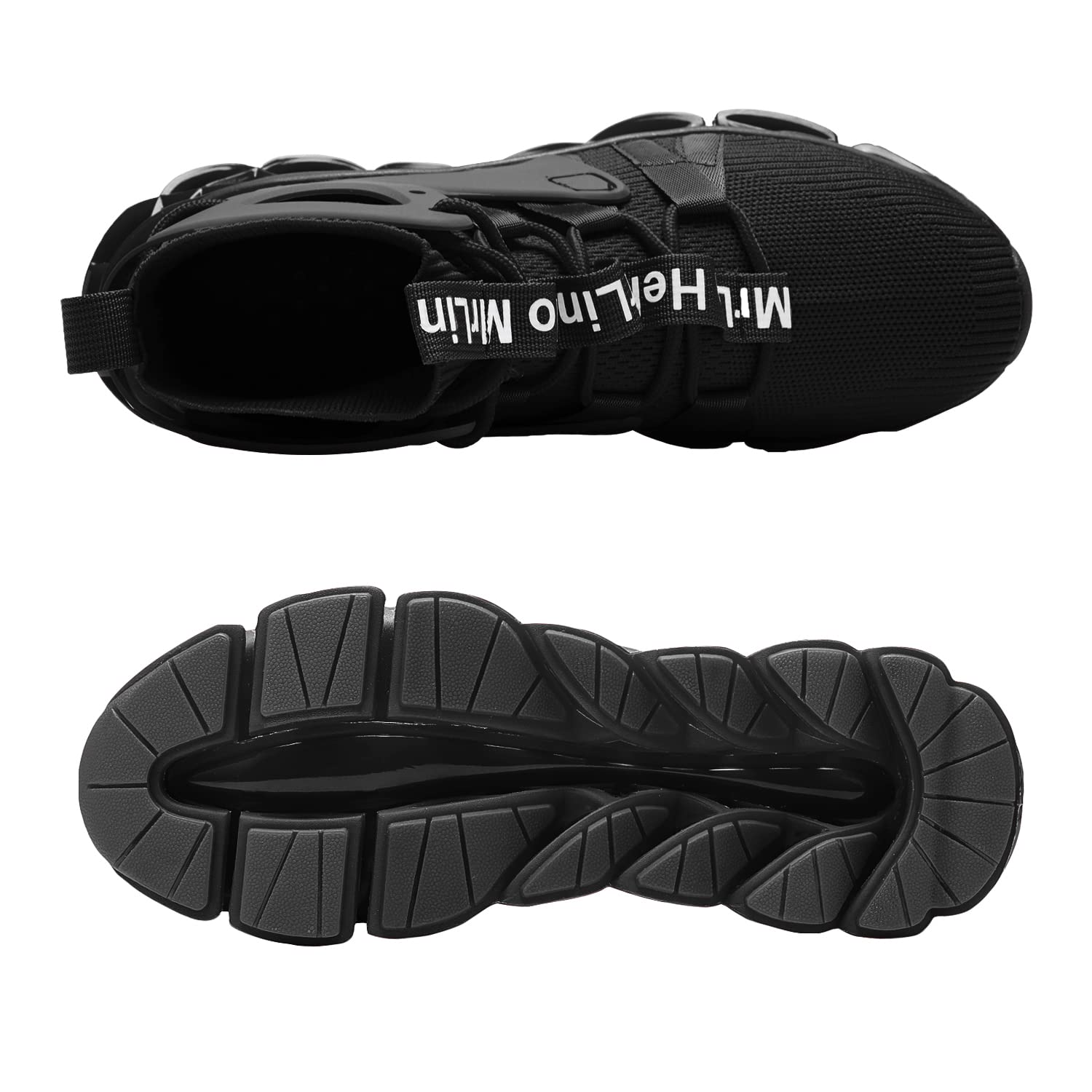 DUDHUH Women's Fashion Sneakers - Non-Slip Comfortable Running & Walking Shoes for Women - Lightweight Athletic Blade Design - Perfect for Gym, Workout, Jogging and Daily Wear