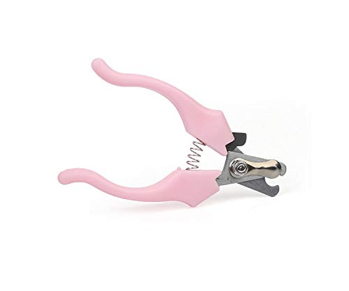 Professional Cat & Dog Nail Clippers - Stainless Steel Pet Grooming Kit with Safety Round Tip, Heavy Duty Titanium Coated Shears & Comb | Perfect for Home Pet Grooming & Nail Trimming Sessions