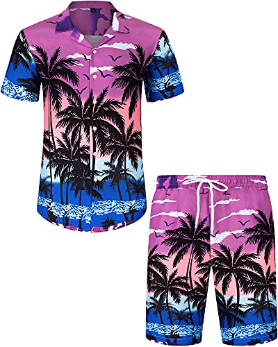 Coconut Tree-pink Purple