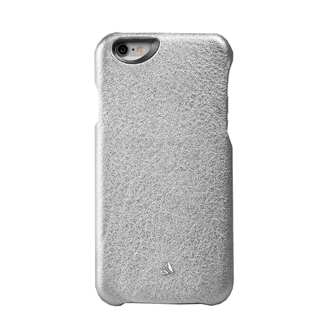 Premium Vintage Leather Case for iPhone 6/6S Plus with Metallic Grip - Slim Protective Cover for Everyday Use & Business Meetings