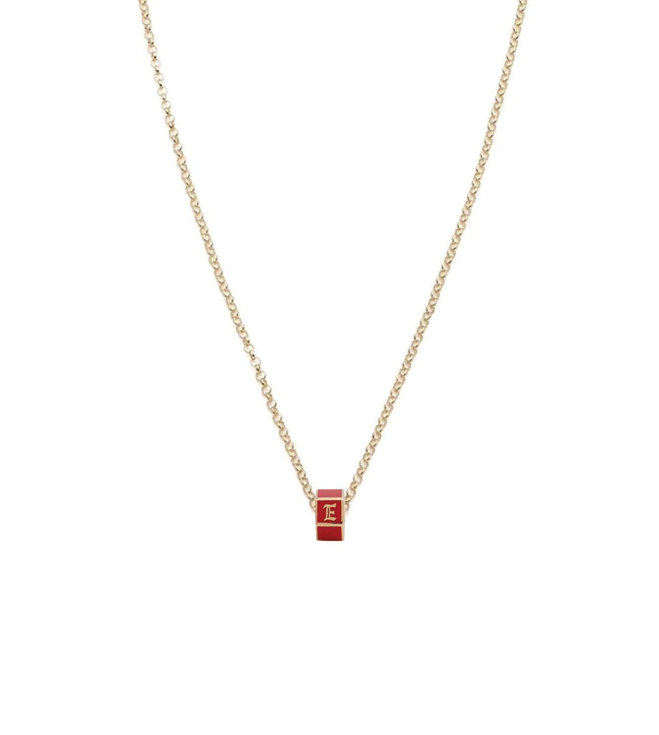 Custom Faceted Heartbeat Pendant Necklace - Dainty Red Crystal Clip-On Choker for Women | Perfect for Valentine's Day, Anniversary Gifts & Romantic Date Nights