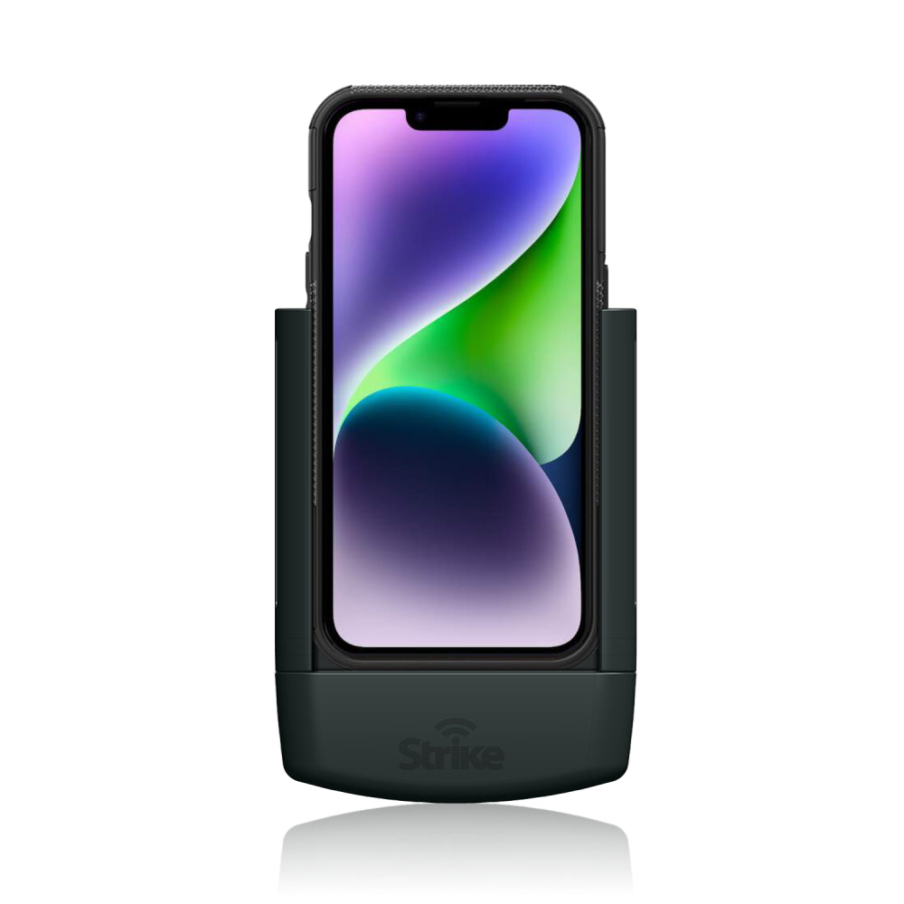 iPhone 14 Plus Car Phone Mount Holder - Compatible with Strike Rugged Case - DIY Installation - Perfect for Driving, Commuting & Road Trips