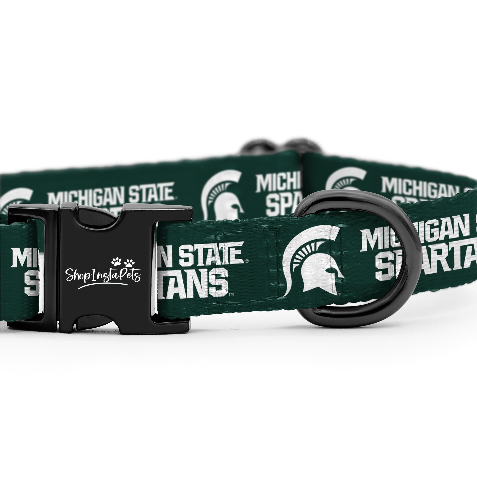 Michigan State Spartans Pet Collar & Leash Set - Adjustable for Dogs & Cats - Game Day Gear