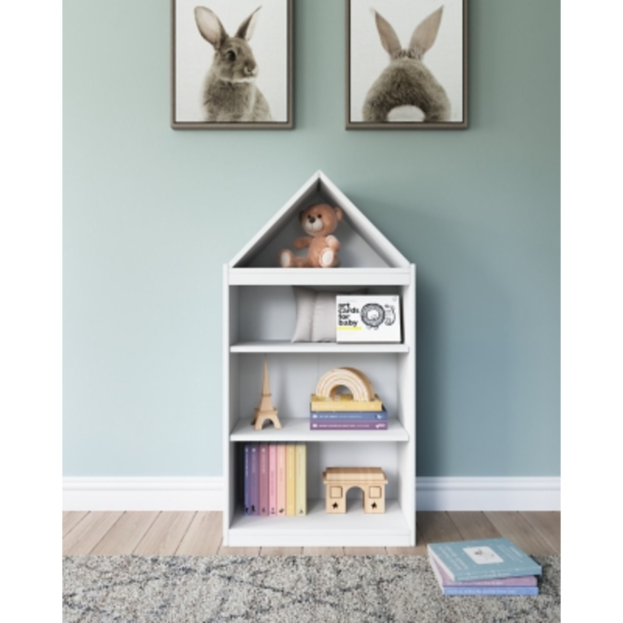 Blariden 5-Tier Wooden Bookcase - Modern Bookshelf for Home & Office Storage - Perfect for Living Room, Bedroom, Study & Library Organization