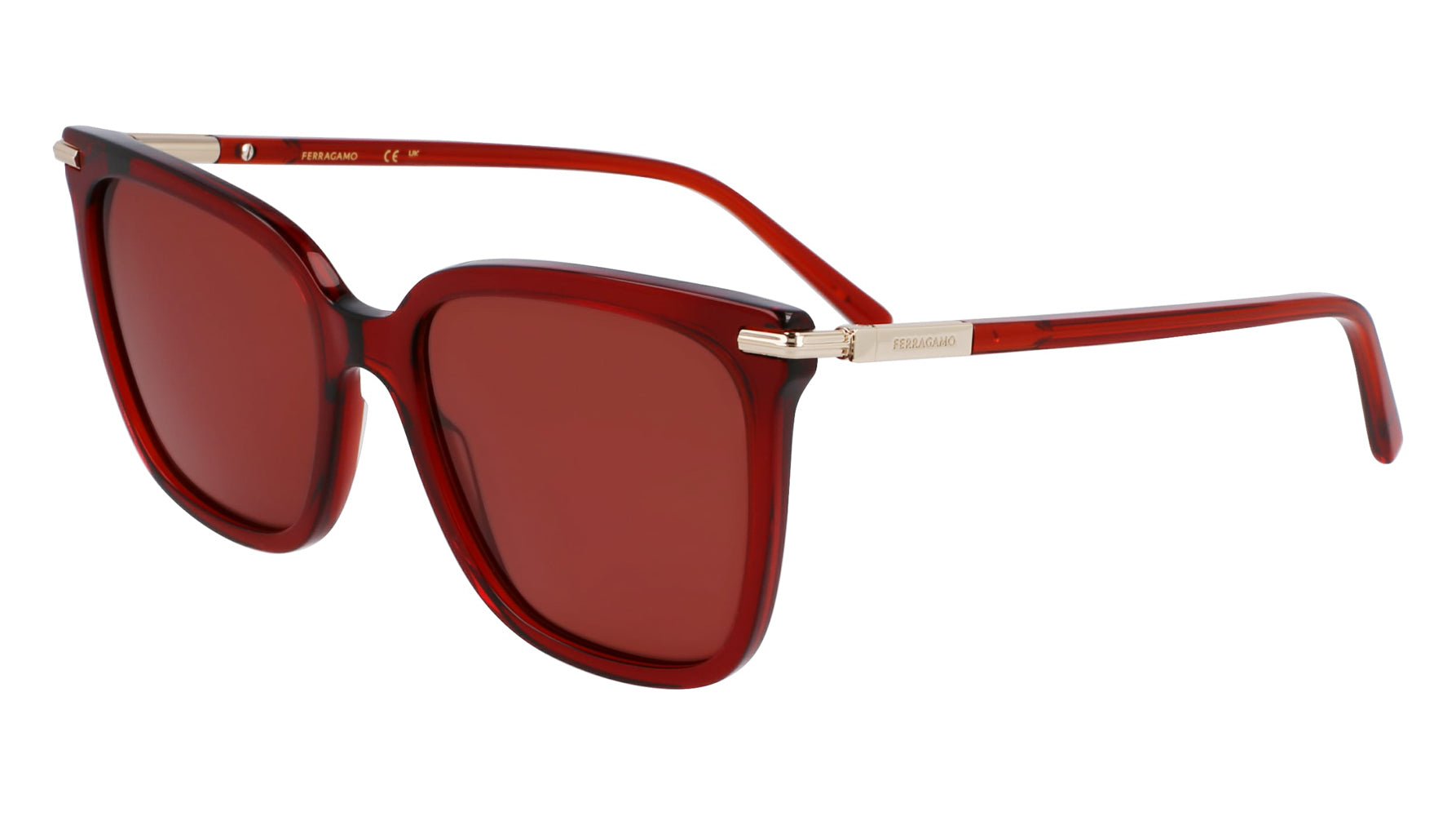 Transparent Red/Red