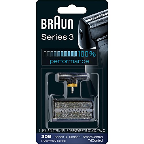 Braun Series 3 Replacement Shaver Head 30B - Compatible with Braun 300s, 310s, 320s, 330s, 340s, SmartControl & TriControl Electric Razors - Perfect for Home, Travel & Daily Shaving Needs