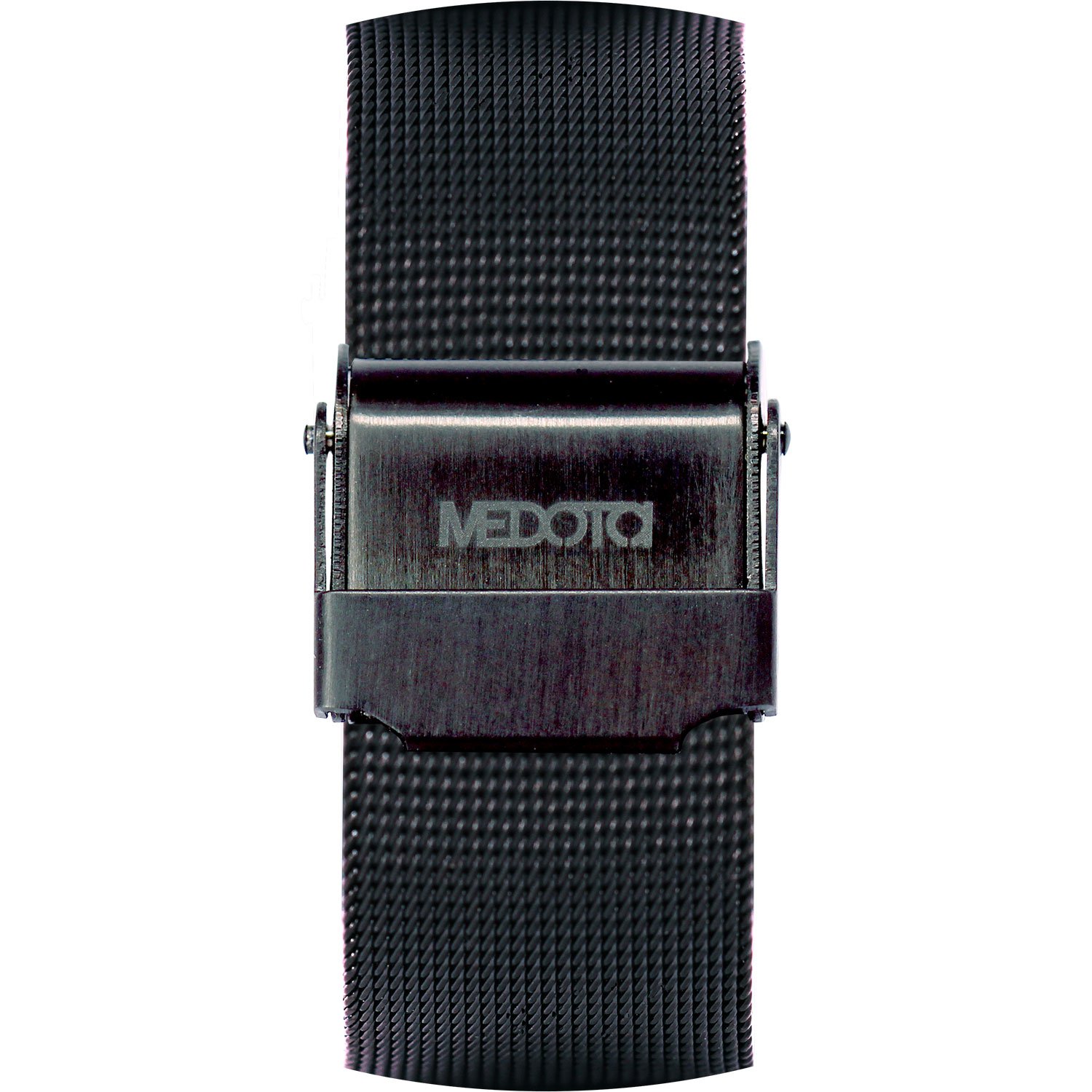 MEDOTA Stainless Steel Waterproof Men's Watch - Swiss Quartz Movement, Classic Black Dial (Model 21002) | Perfect for Business, Casual Wear & Outdoor Activities