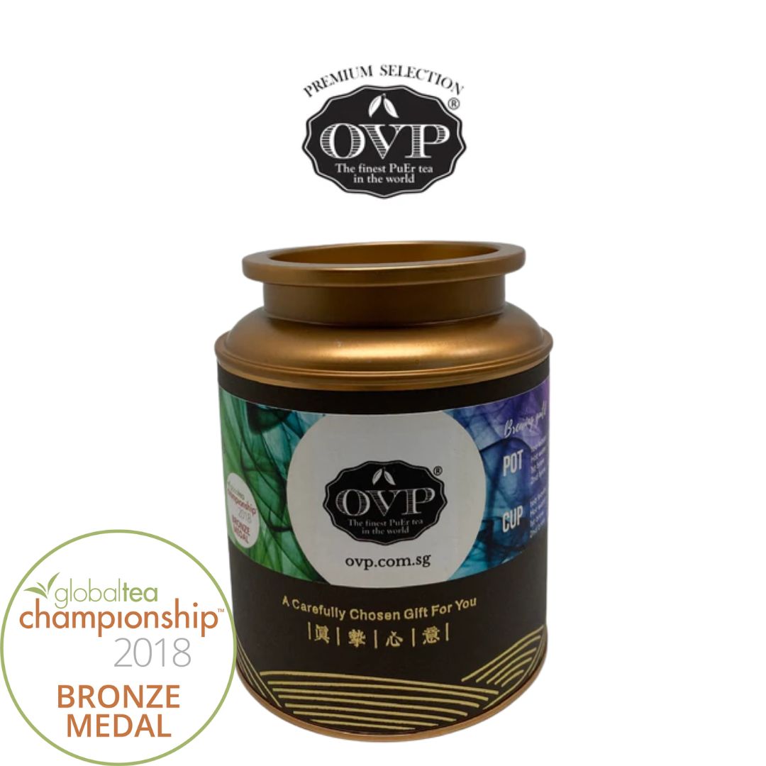 Premium Loose Leaf PuEr Tea - Award Winning Old Village Fresh Fusion - Authentic Chinese Pu-Erh for Relaxation, Meditation & Daily Wellness