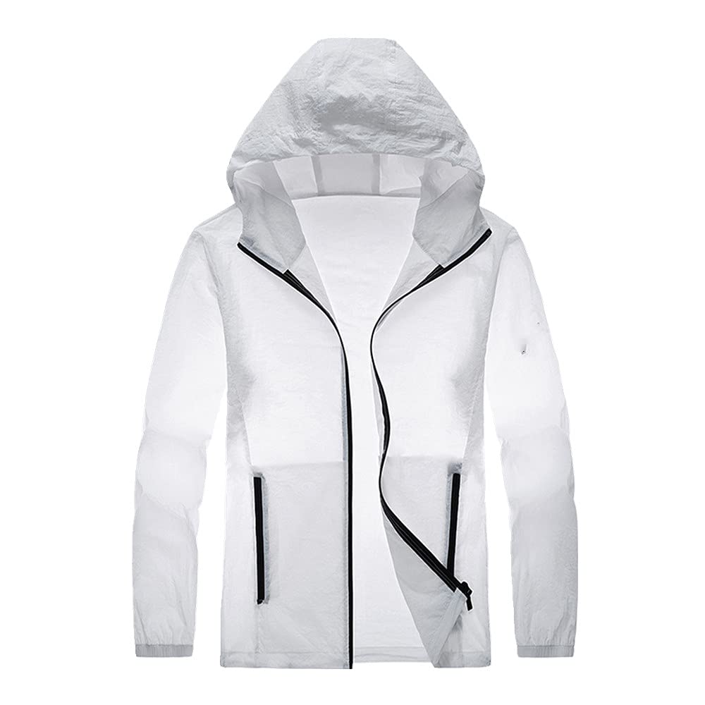 Ultra-Thin Sun Protection Coat for Men - Lightweight Summer Skin Clothing & UV Proof Jacket - Perfect for Outdoor Activities, Beach, and Travel