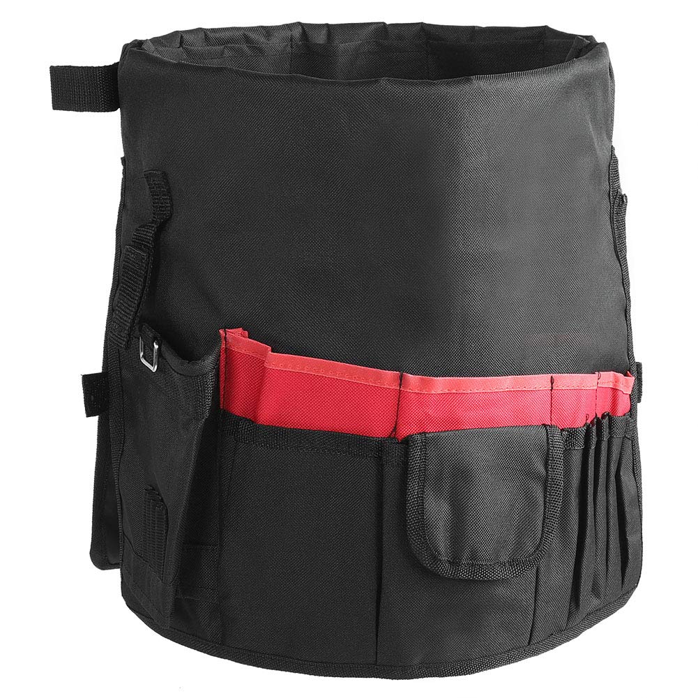 Yosoo Waterproof Garden Bucket Bag Organizer - Multi-Purpose Gardening Tool Storage for Women - Perfect for Outdoor Planting, Weeding & Yard Work Accessories