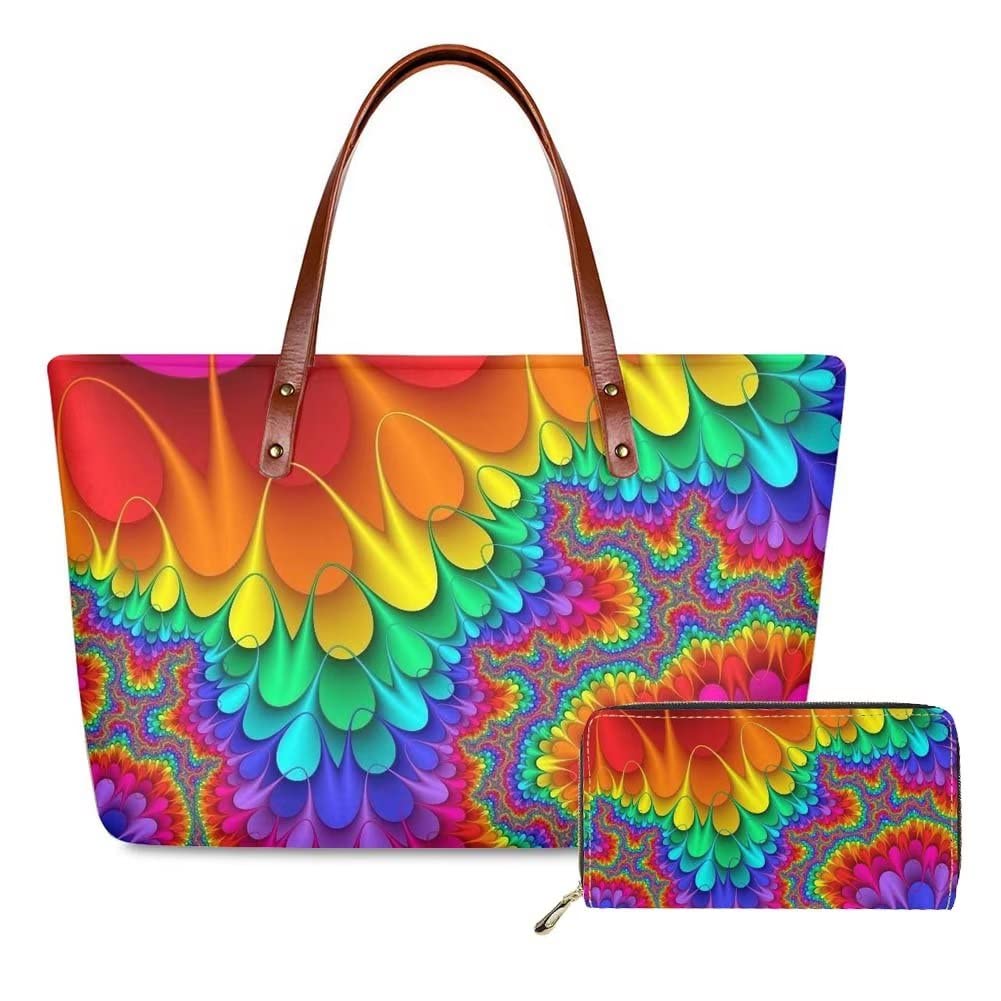 PinUp Angel Waterproof Neoprene Beach Tote Bag with Matching Wallet Set - Large Multipurpose Shoulder Bag for Women, Travel, Gym & Pool Day Essentials | Perfect for Summer Vacation, Yoga Class & Shopping