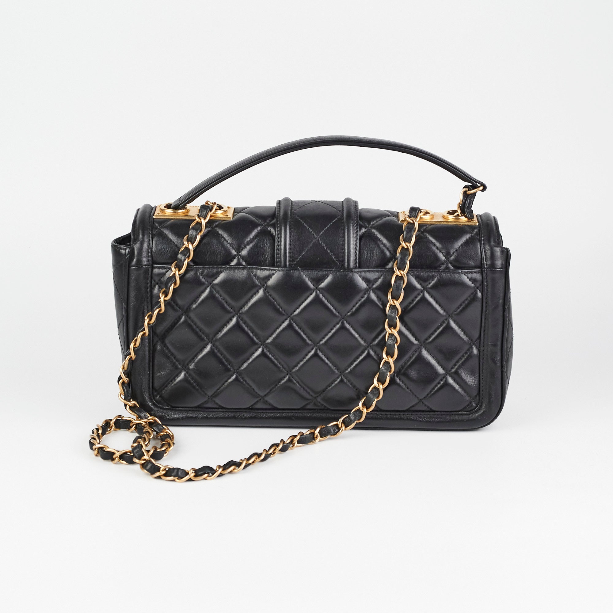 Chanel Black Seasonal Flap Bag - Luxury Designer Handbag for Women | Perfect for Evening Parties, Date Nights & Special Occasions