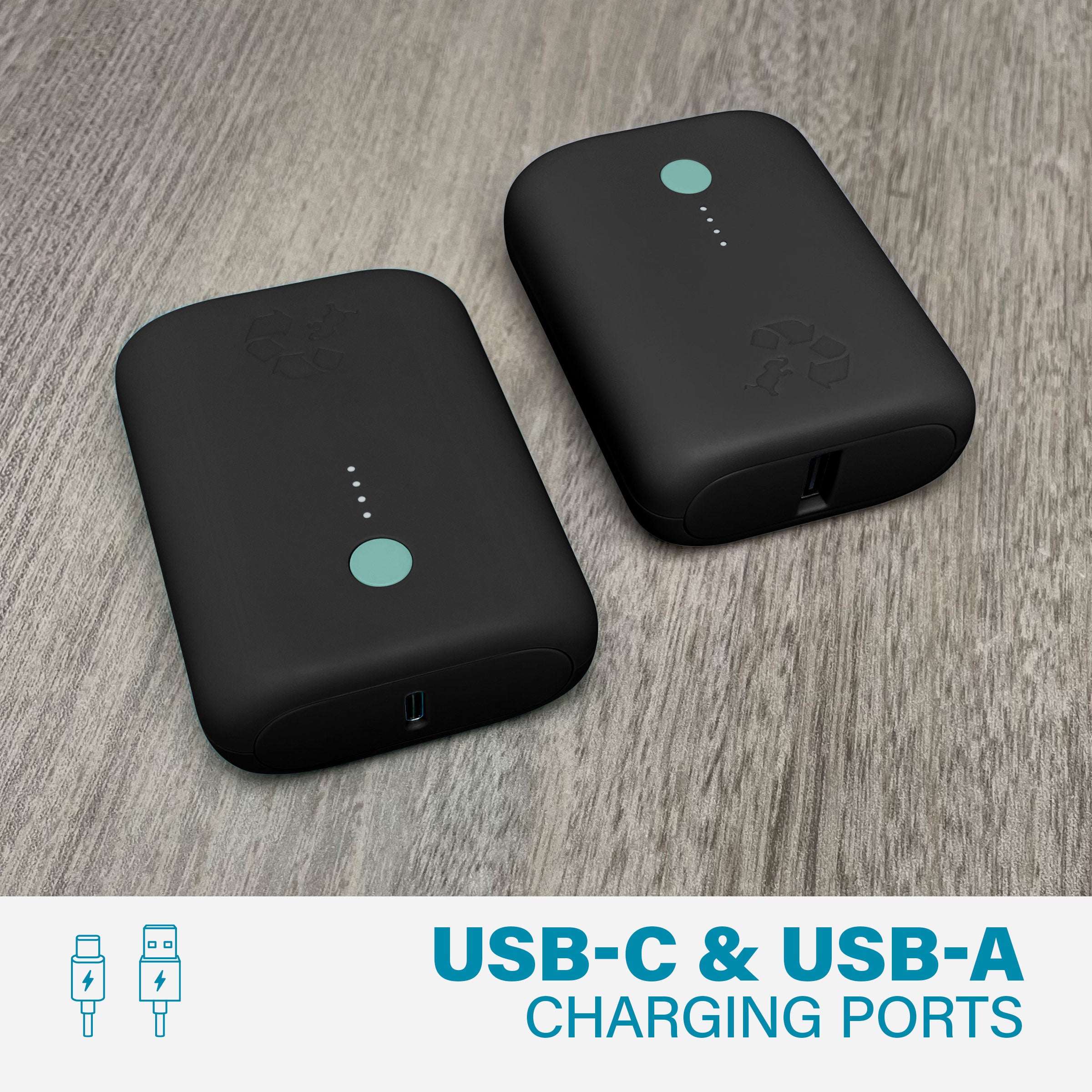 CHAMP Lite Portable Charger 10000mAh - Ultra Slim Power Bank with Fast Charging for iPhone, Samsung, AirPods - Perfect for Travel, Camping, and Emergency Backup
