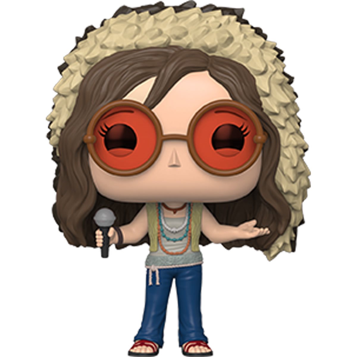 Janis Joplin Funko Pop! Vinyl Figure #296 - Collectible Music Icon Toy for Fans & Decor - Perfect for Bedroom, Office & Gift Giving