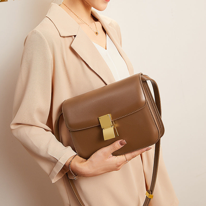 Vegan Leather Crossbody Bag for Women - Stylish Shoulder Messenger Purse - Perfect for Work, Travel & Everyday Use