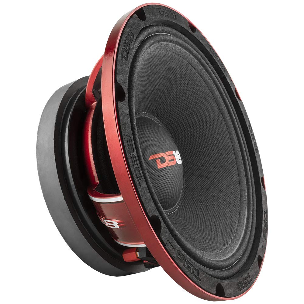 DS18 PRO-MH10.4 10-Inch Mid-High Loud Speaker - 800W Max Power, 400W RMS, 4 Ohm Impedance - Perfect for Car Audio, Home Theater, and Live Sound Systems