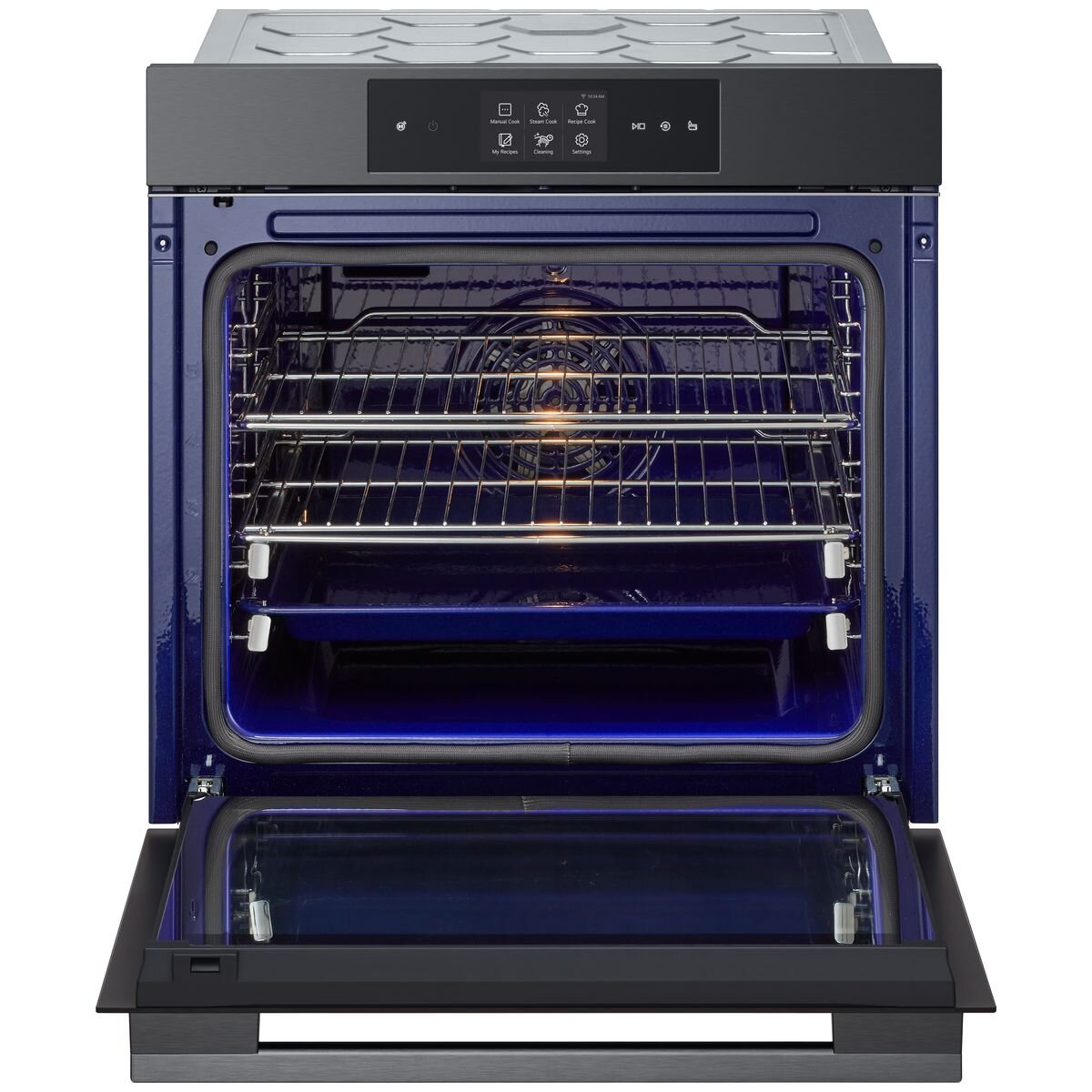 LG 60cm InstaView Series 9 Steam Oven BO609T2MB4 - Black Built-in Smart Oven with Steam Cooking & InstaView Window for Modern Kitchens | Perfect for Baking, Roasting & Healthy Meal Prep