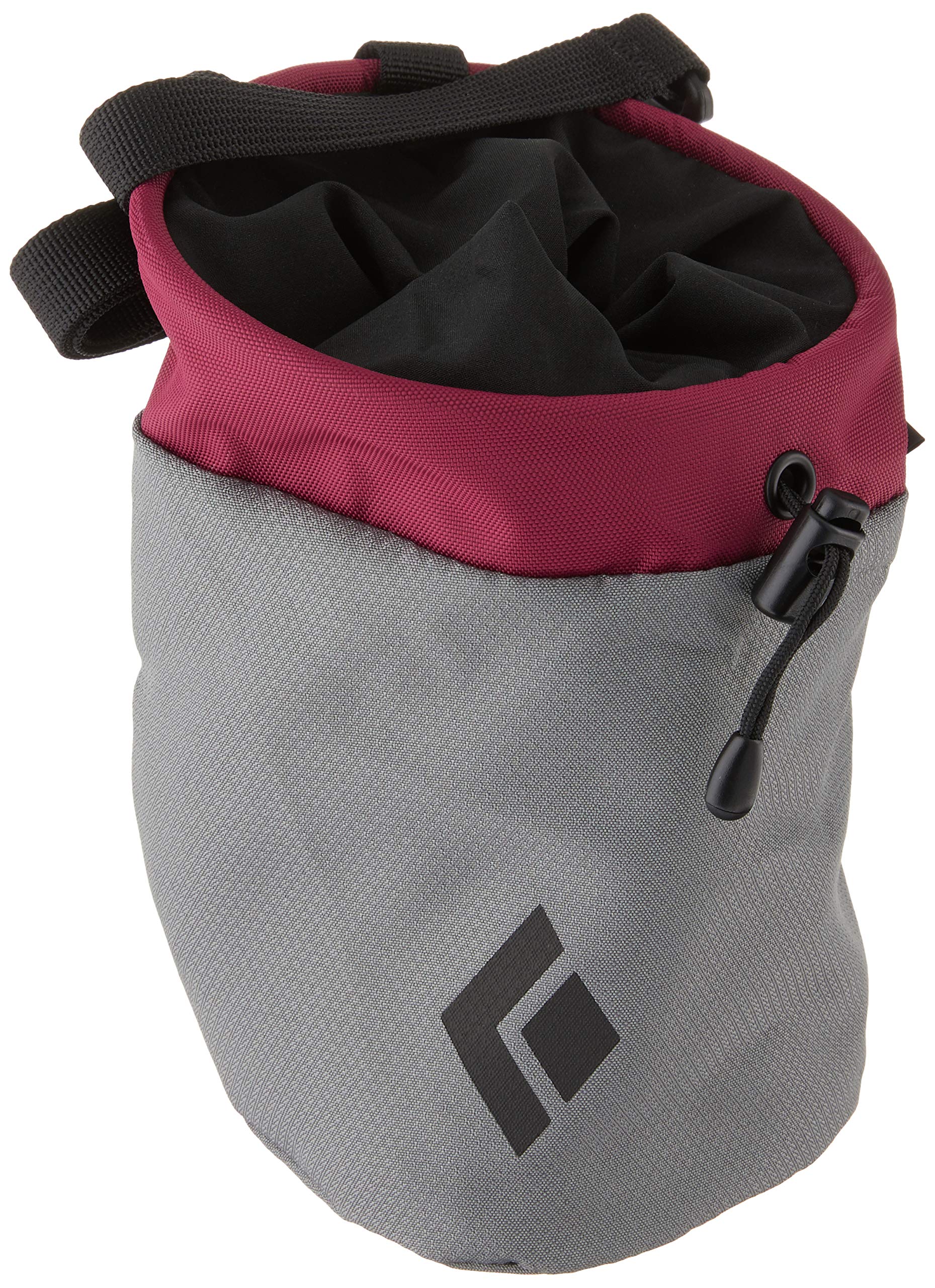 Black Diamond Repo Chalk Bag - Light Gray Climbing Chalk Pouch for Rock Climbing & Bouldering | Medium/Large Size | Perfect for Gym Training & Outdoor Adventures