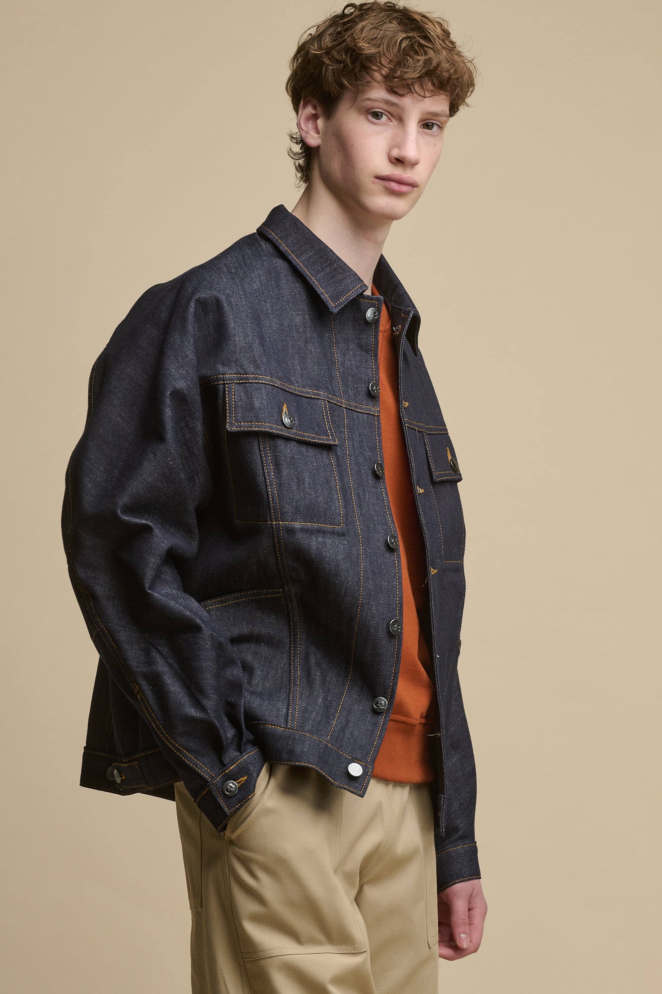 Men's Joe Denim Jacket in Classic Indigo - Stylish Casual Wear for Everyday Outfits & Outdoor Adventures