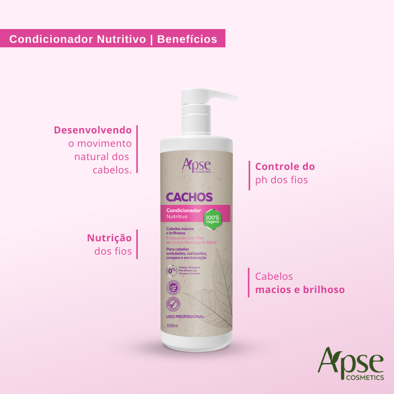 Apse Cosmetics Kitão Curls 33.8 fl oz Hair Care Set - Shampoo, Conditioner & Styling Mousse for Curly Hair | 3-Piece Hydrating Bundle for Defined Curls & Frizz Control | Perfect for Daily Curly Hair Routine & Salon-Quality Results at Home