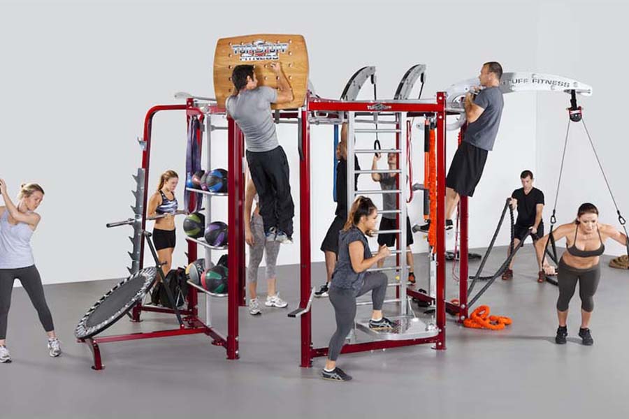 TuffStuff CT8 COMPACT Home Gym System - Strength Training Equipment for Full Body Workouts | Perfect for Home Fitness, Small Spaces & Personal Training