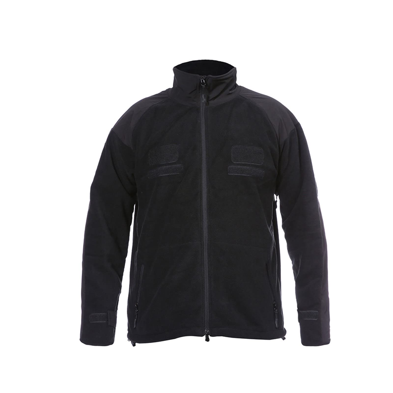 Men's Stand Collar Fleece Jacket - Thick Warm Winter Coat with Zipper for Sports & Outdoor Activities | Perfect for Hiking, Camping & Casual Wear