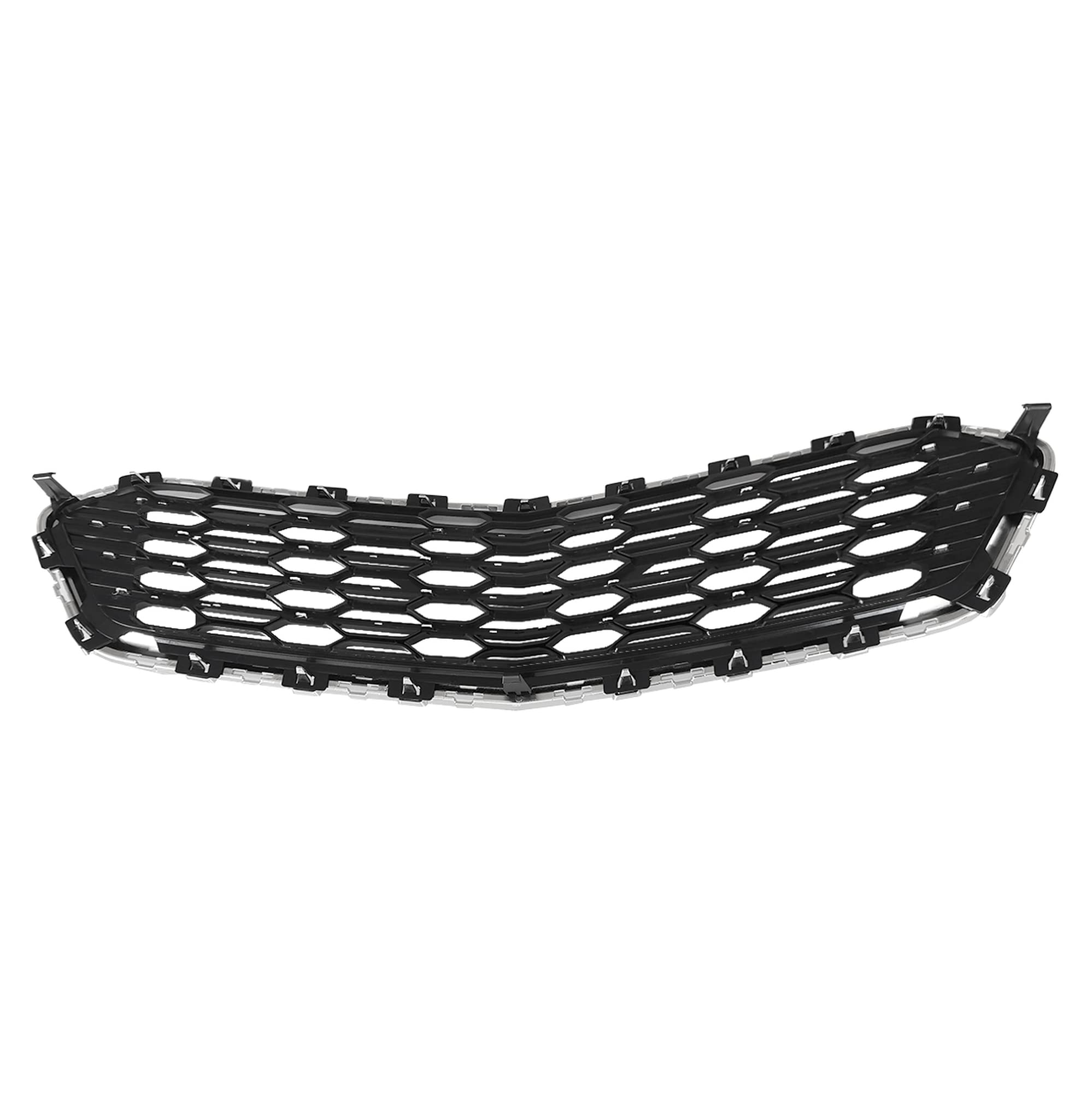 Black & Chrome Front Bumper Grille for 2016-2018 Chevy Cruze | Stylish Upgrade