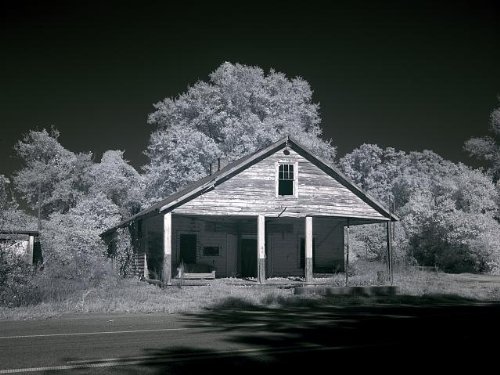 Rural Alabama House with Porch - Carol Highsmith Photography October 2010 - Perfect for Home Decor, Wall Art, and Americana-Themed Interior Design