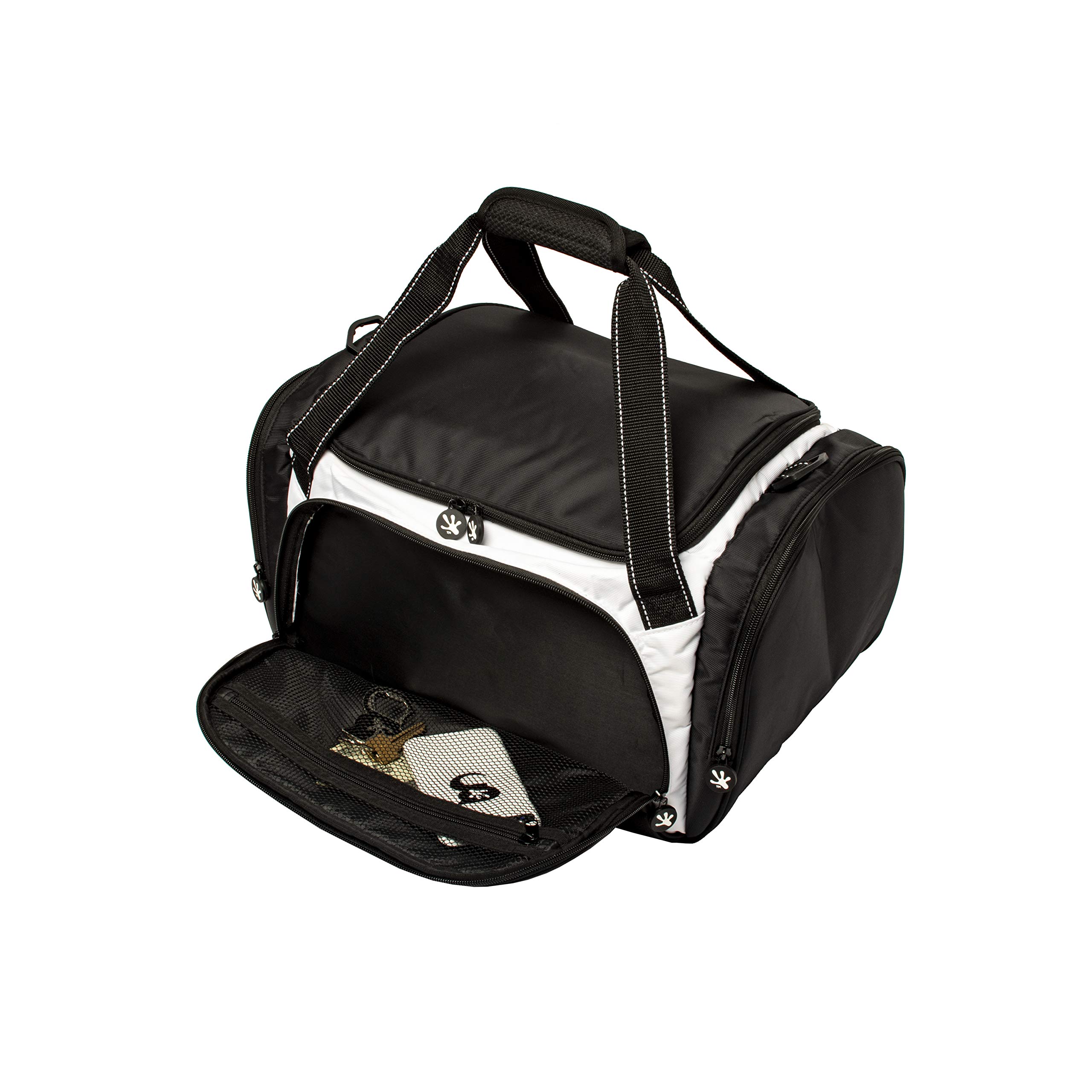 Geckobrands Insulated Leak-Proof Duffel Cooler Bag - Adjustable Strap, Holds 30 Cans or 22 Bottles - Perfect for Beach, Camping, Picnics & Outdoor Adventures
