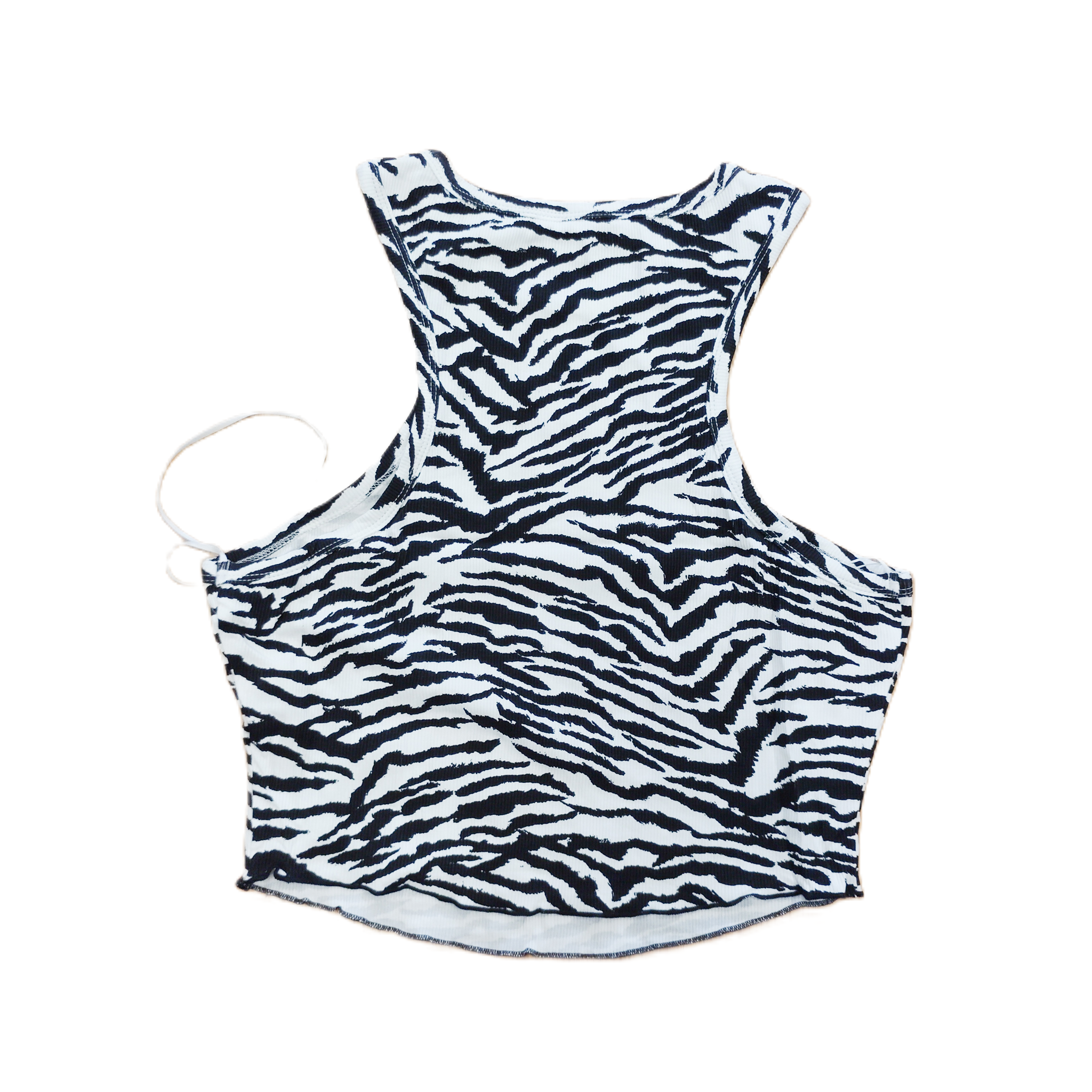 Grey Lab Women's Animal Print Sleeveless Blouse - Size M - Stylish Summer Tops for Casual Outings & Beach Vacations