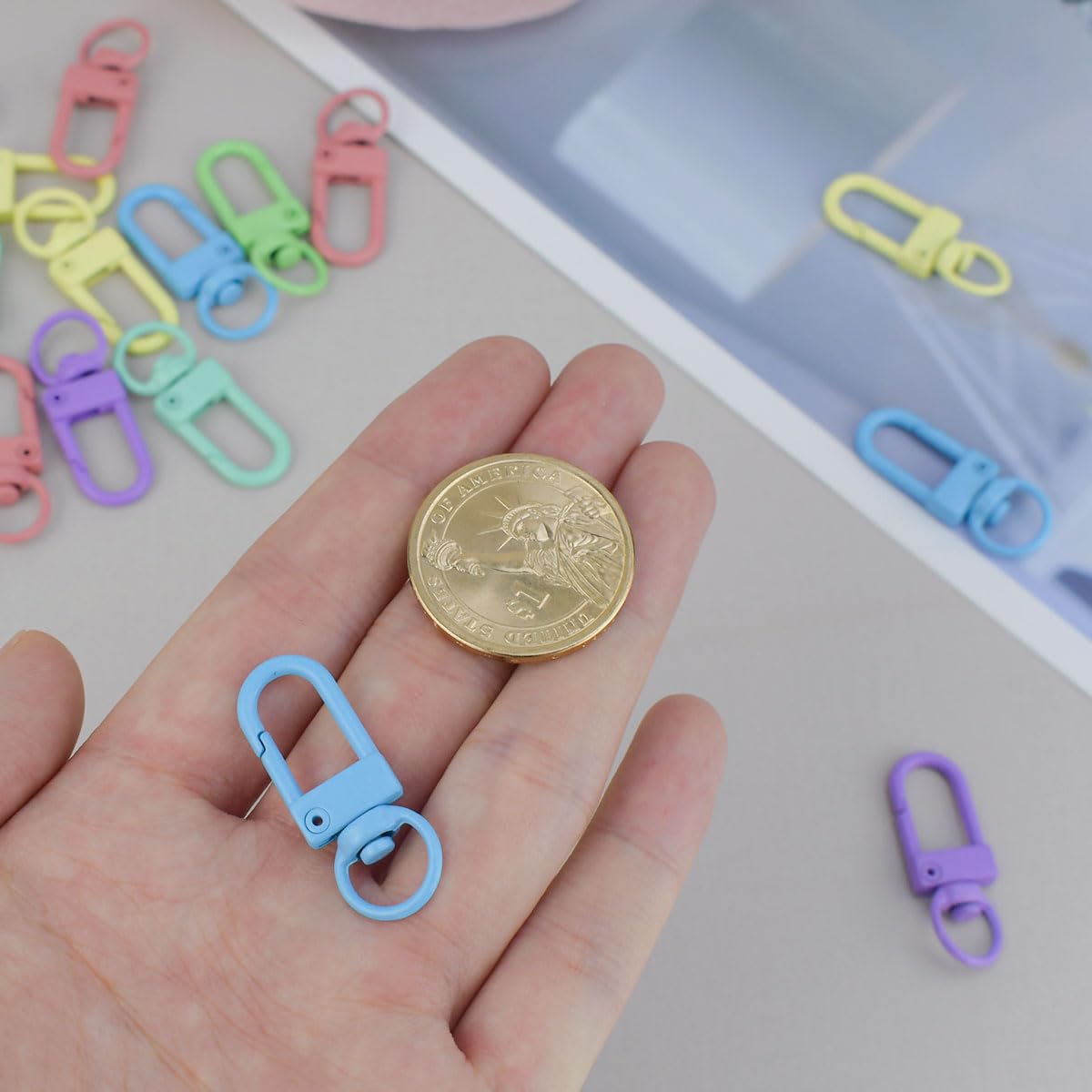 36 Pcs Metal Lobster Claw Clasps for Jewelry Making & DIY Crafts