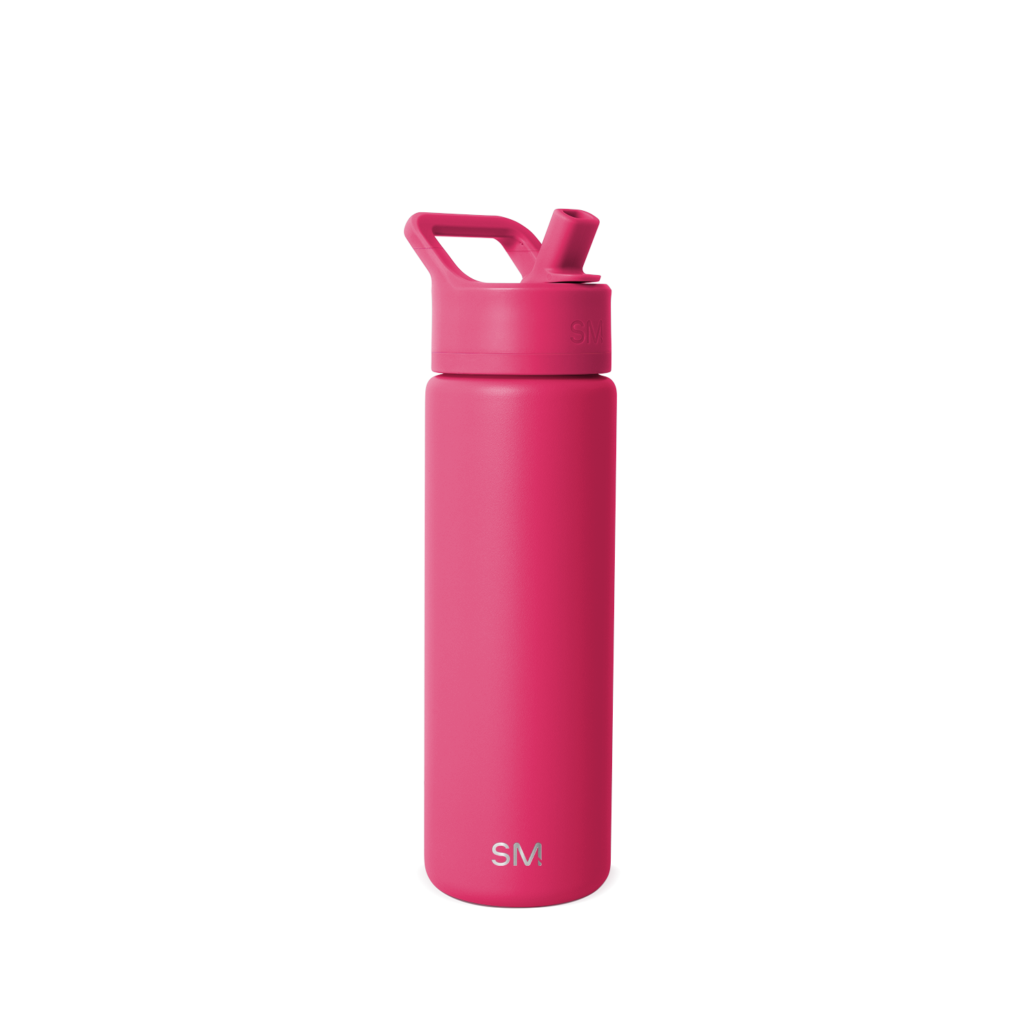 Summit Insulated Water Bottle with Straw Lid - Leak Proof, BPA Free Stainless Steel Thermos for Gym, Hiking & Outdoor Activities