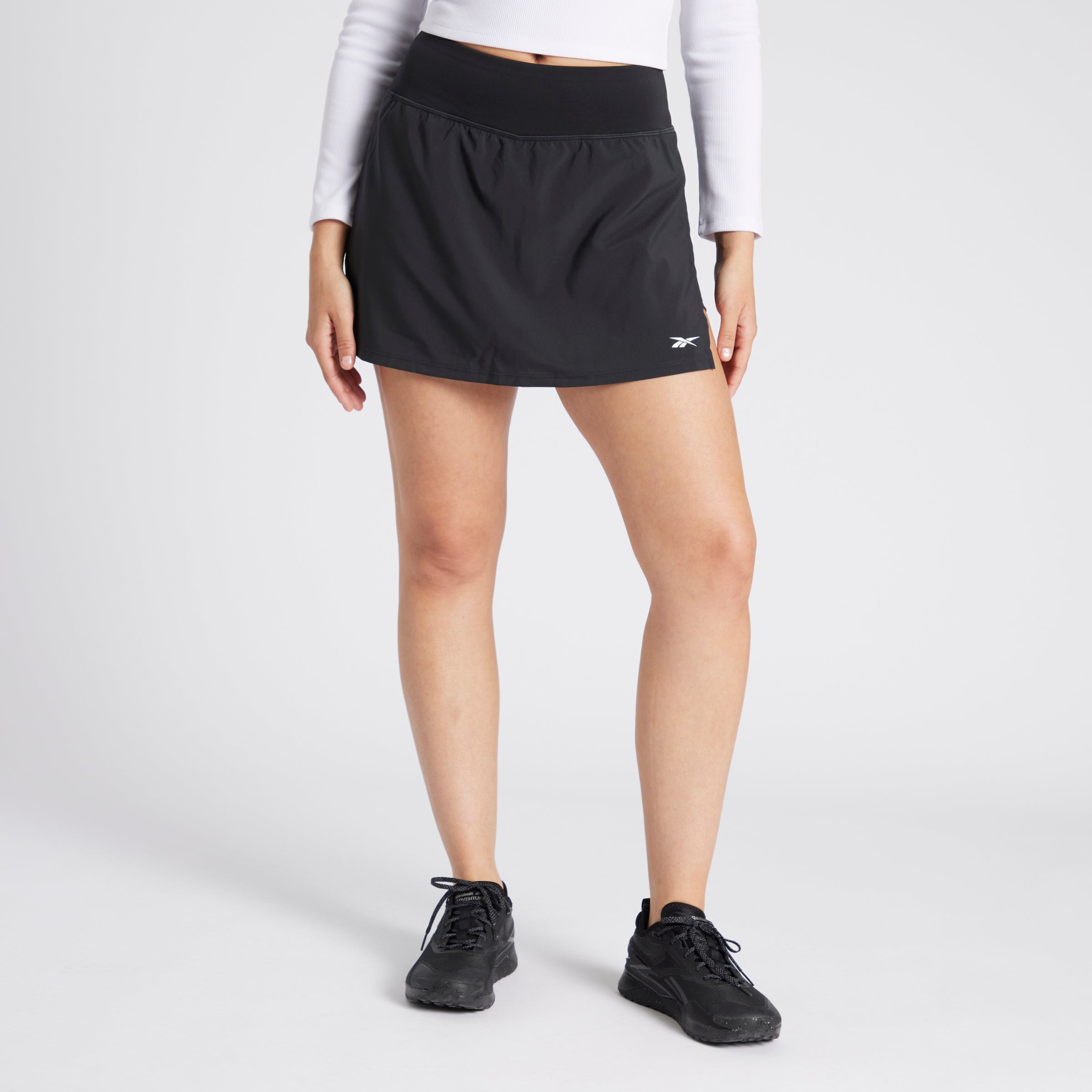 ID Train Skort Night Black - Women's Athletic Skirt Shorts for Running, Tennis & Workouts - Comfortable & Stylish Activewear