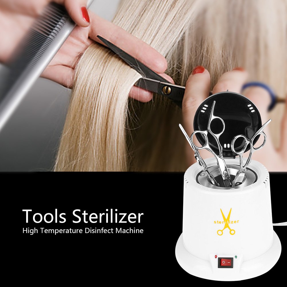 Professional Nail Art Sterilizer Machine - High Temperature Disinfection for Metal Nippers & Tweezers - Salon Hygiene Tool for Manicure & Pedicure - Perfect for Nail Salons, Home Use, and Beauty Professionals