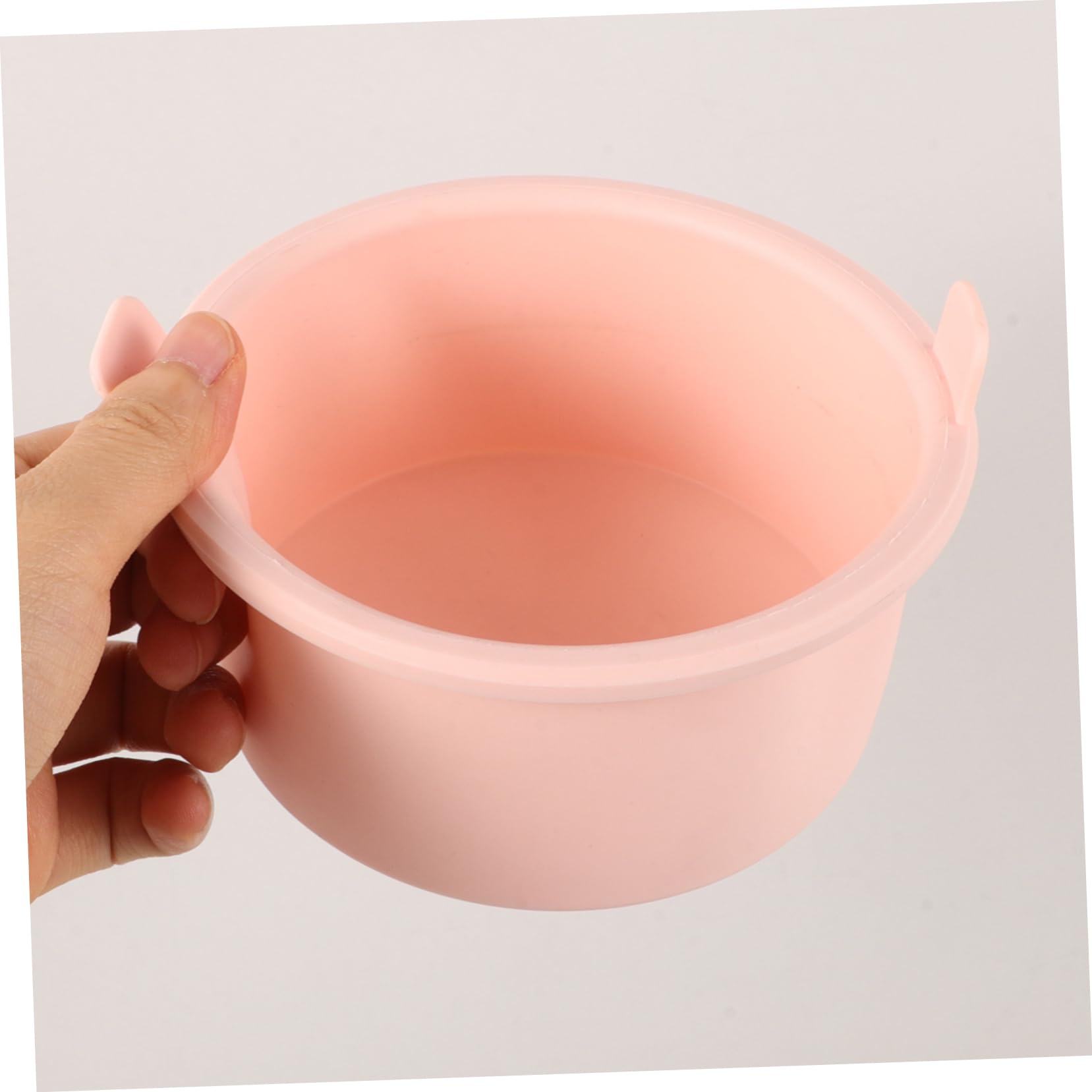 Baluue Pink Silicone Wax Melting Pot - Wax Warmer Bowl with Heating Liner, Wax Heater Accessory for DIY Hair Removal, Spa & Beauty Salon Use